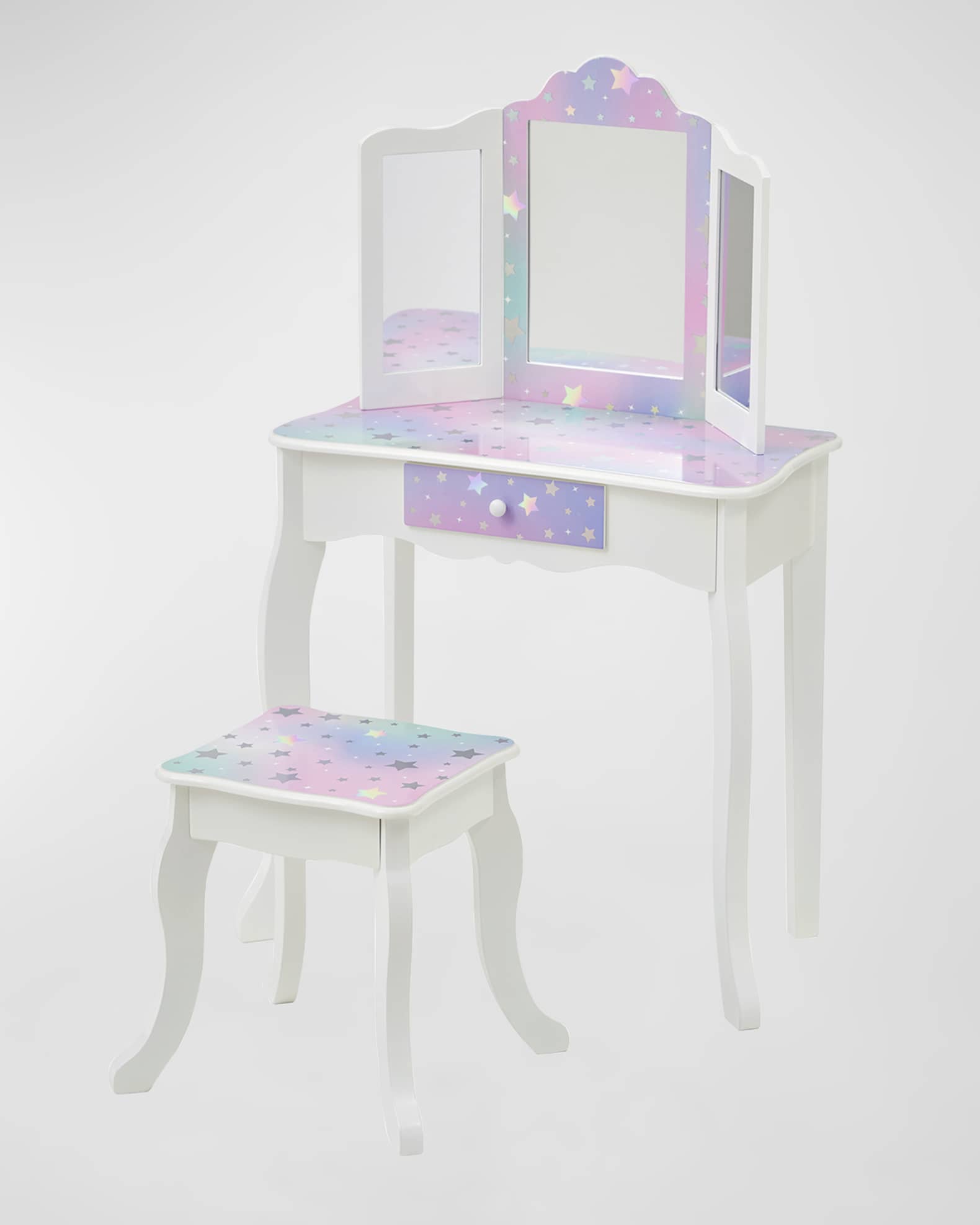 Girl's Little Princess Gisele Starry Sky Print Vanity 0