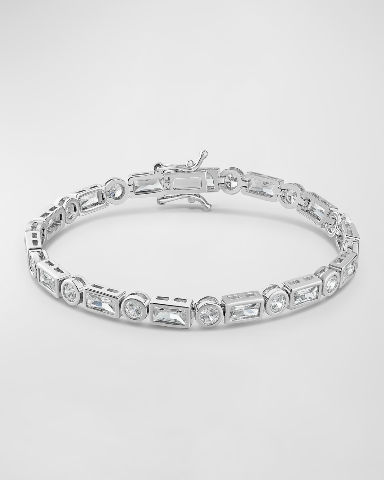 Kenneth jay lane cz tennis bracelet discount