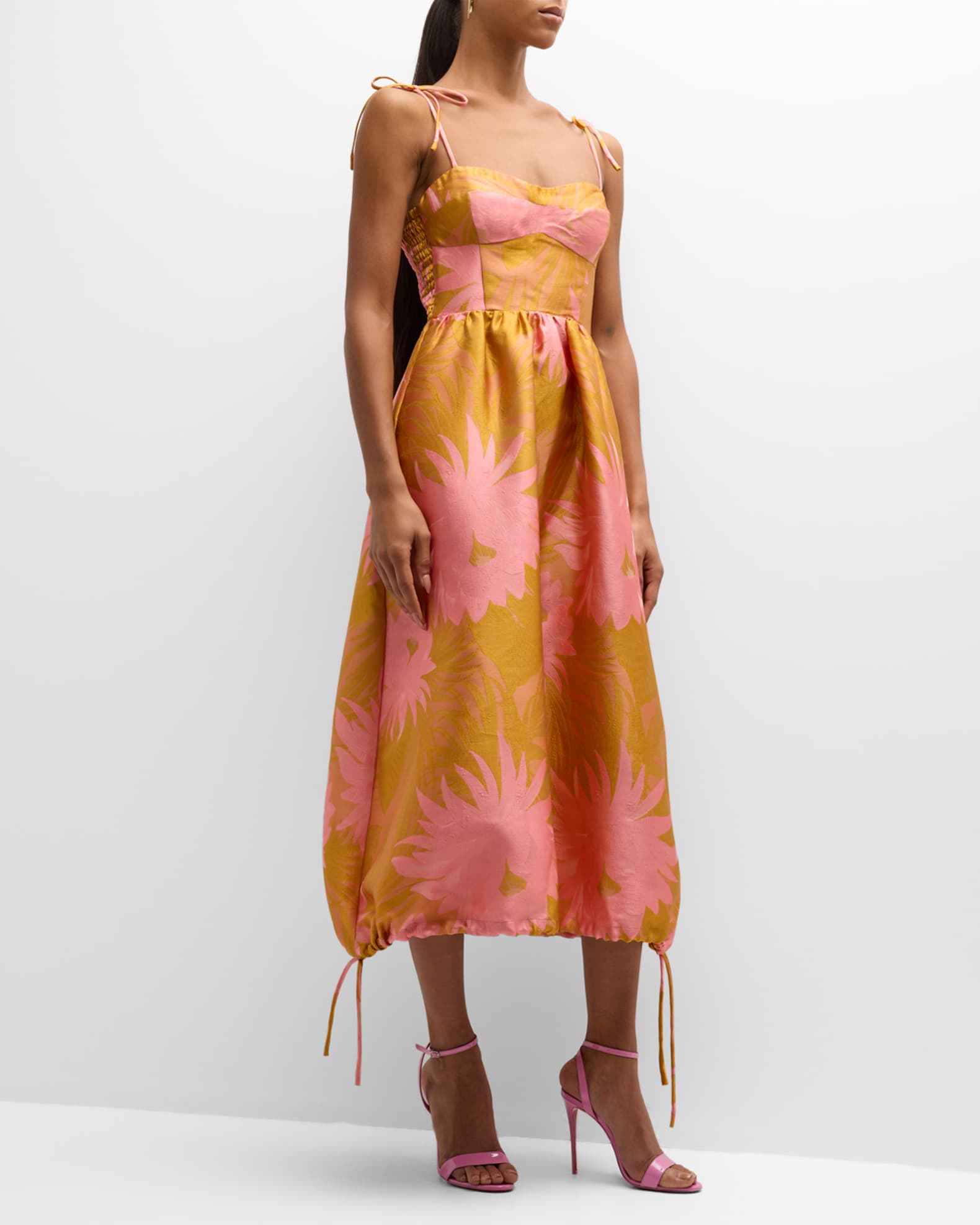 Cynthia rowley eden smocked dress online