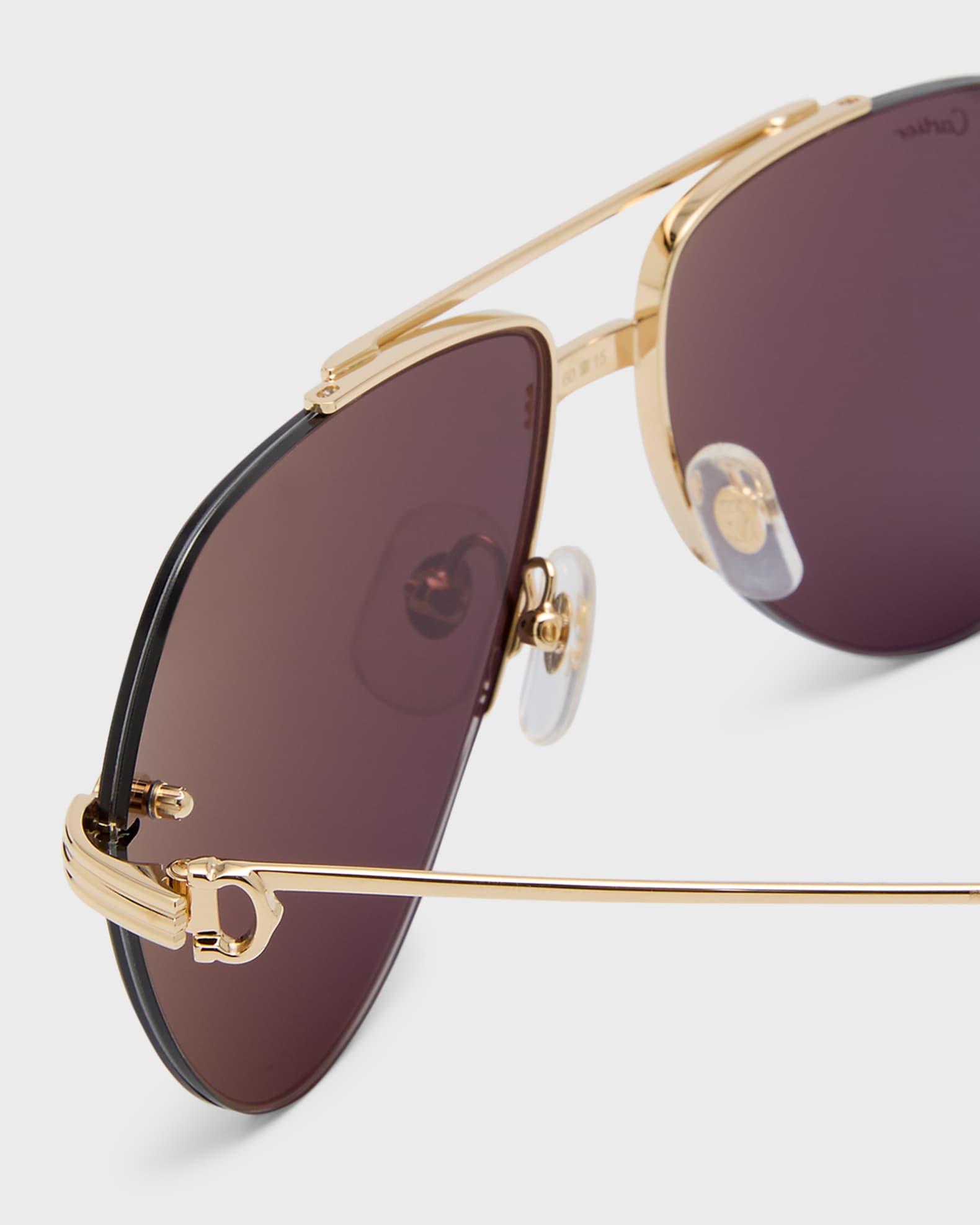 Cartier Men's Metal Aviator Sunglasses | Neiman Marcus