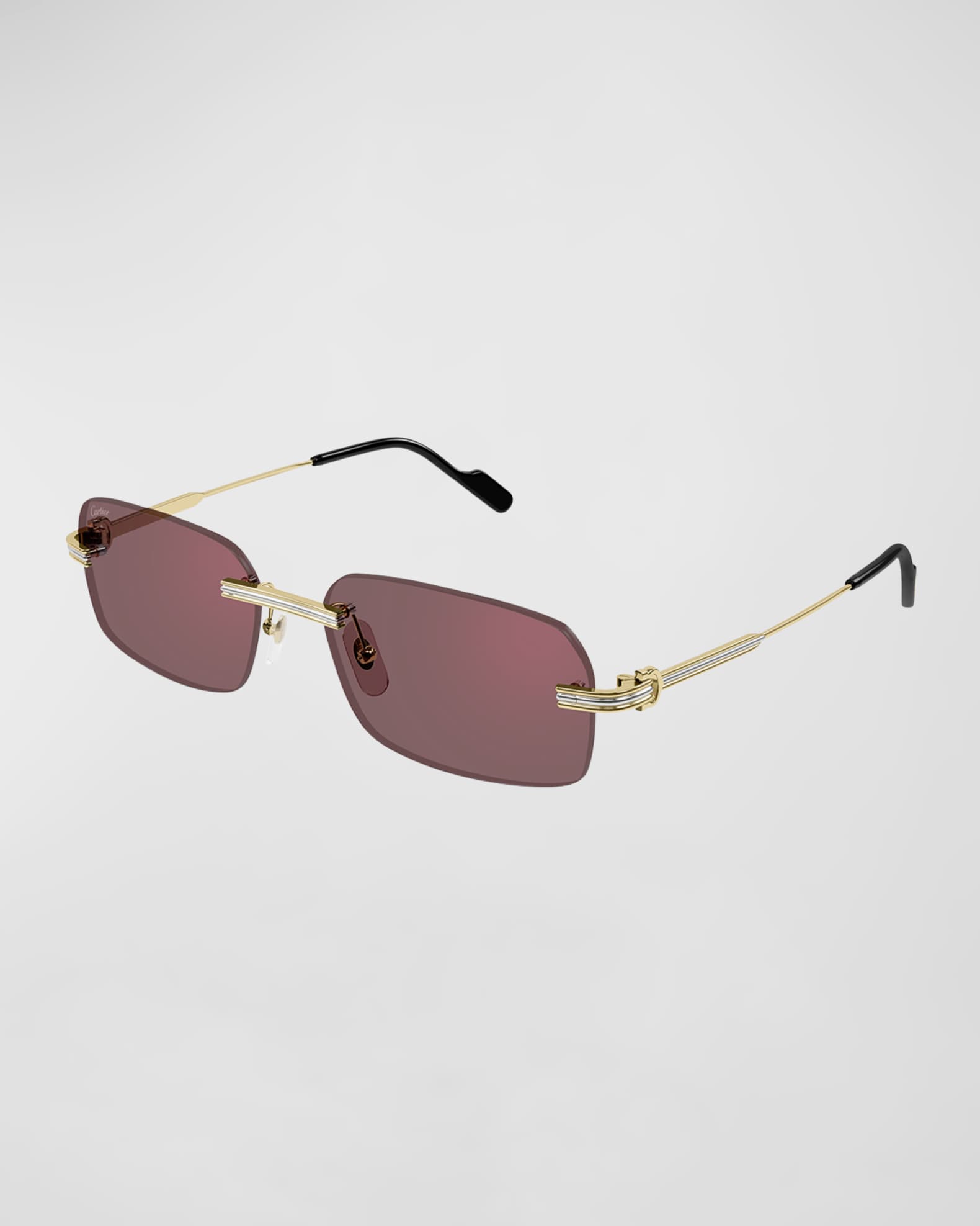 Cartier glasses rimless discount mens