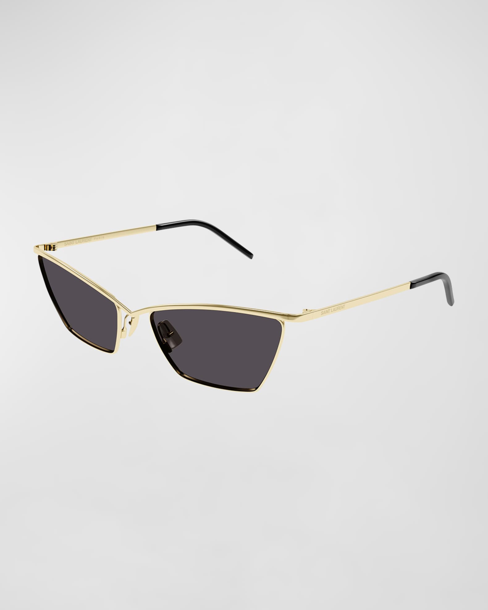 Saint Laurent Metal Cat-Eye Sunglasses | Neiman Marcus