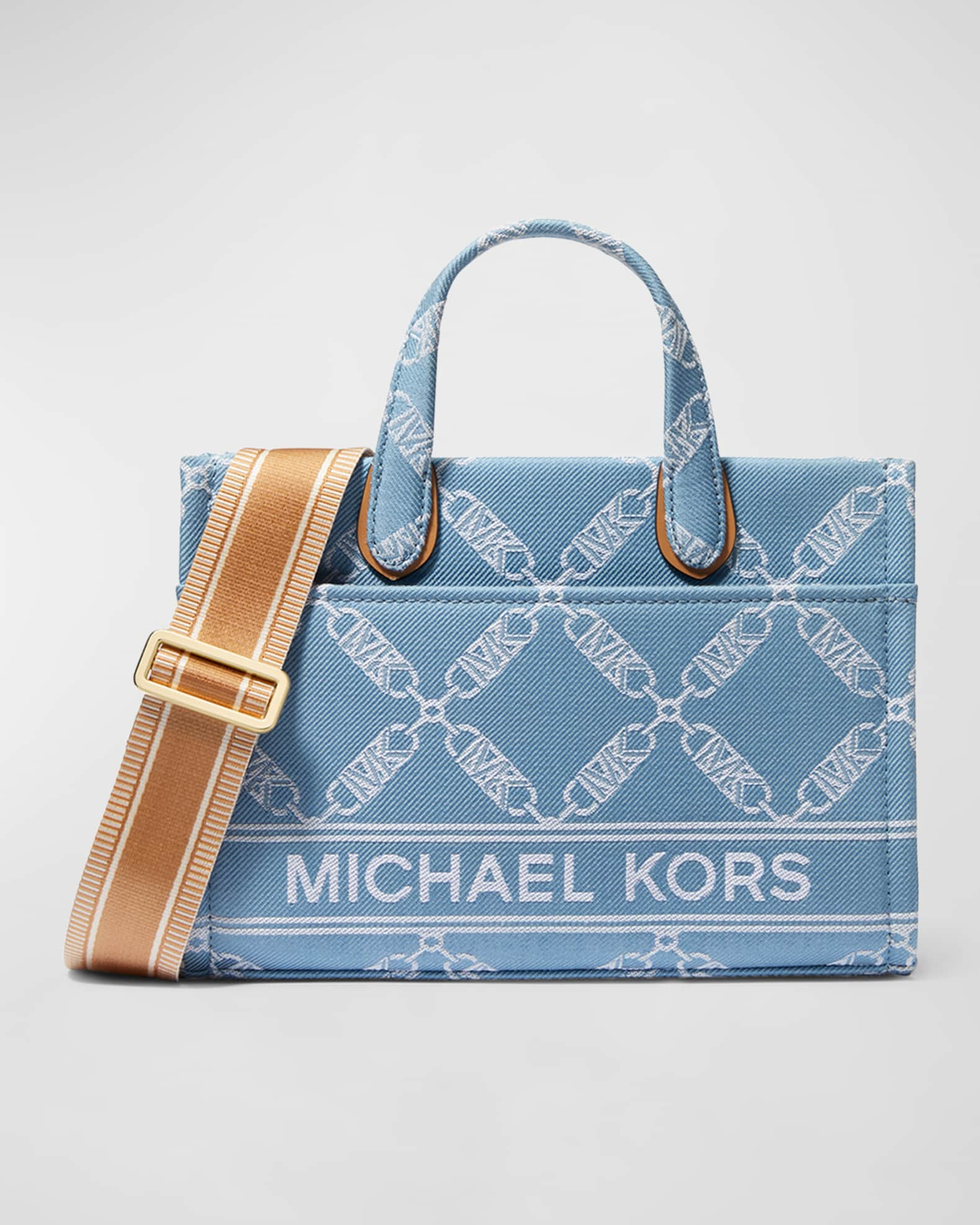 Michael Kors Collection monogram-pattern Messenger Bag - Farfetch