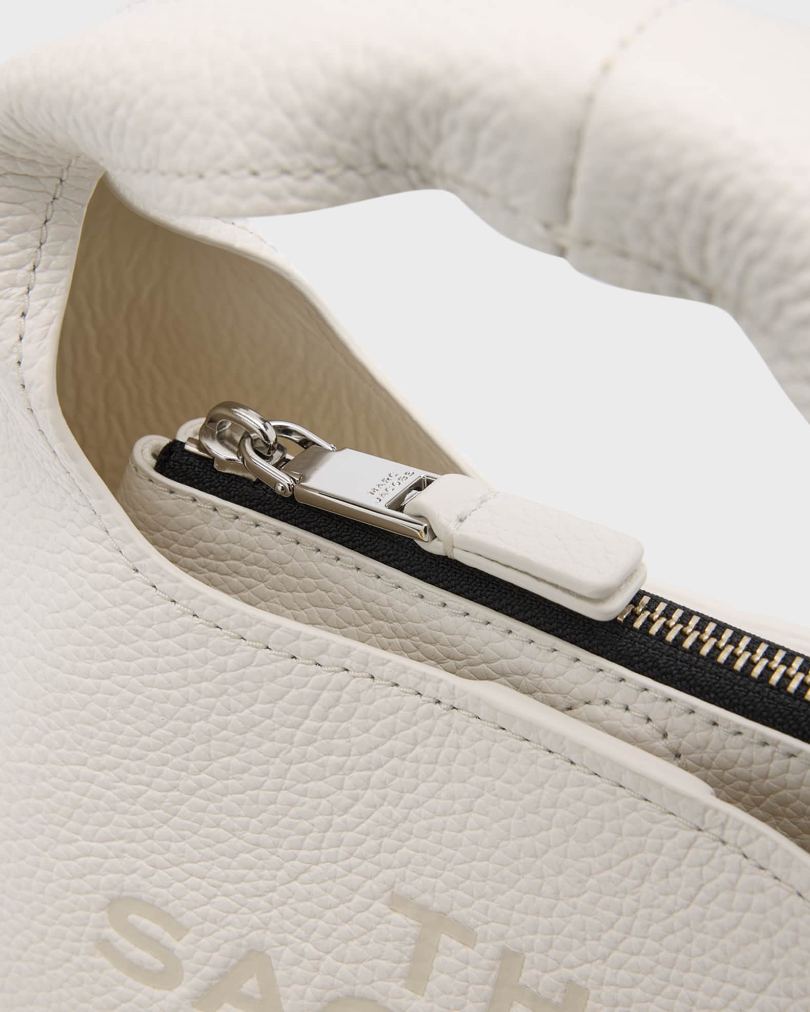 トートバッグ MARC JACOBS White Leather Mini The Sack Bag Handbag Marc Jacobs The Mini Sack Bag | Neiman Marcus
