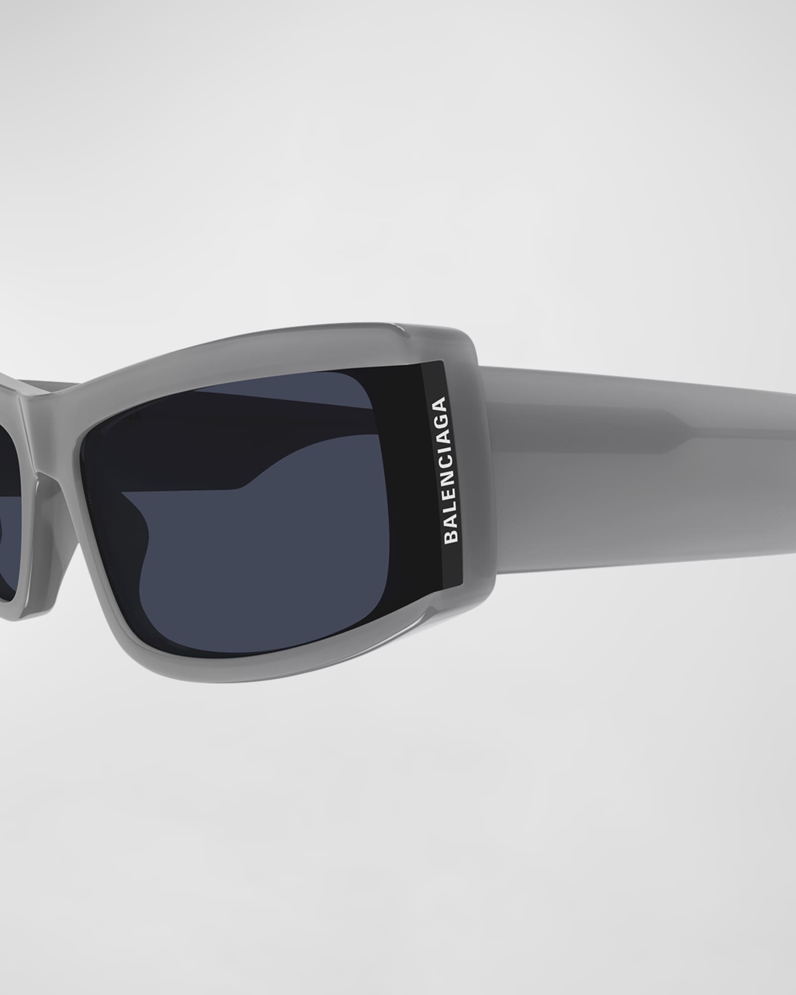 Men's BB0301SM Acetate Rectangle Sunglasses 1