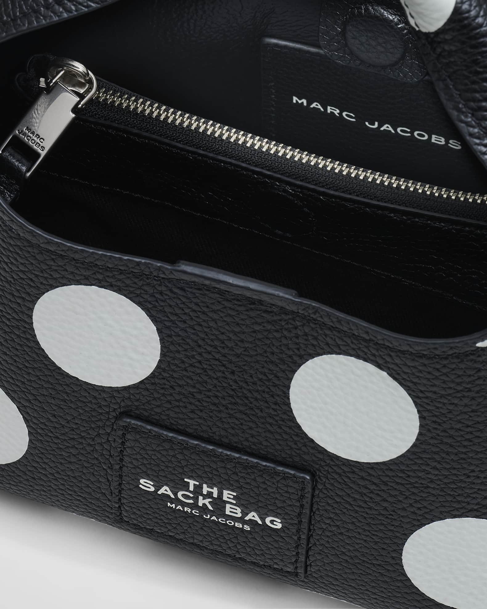 The Spots XL Sack Bag in Black/White