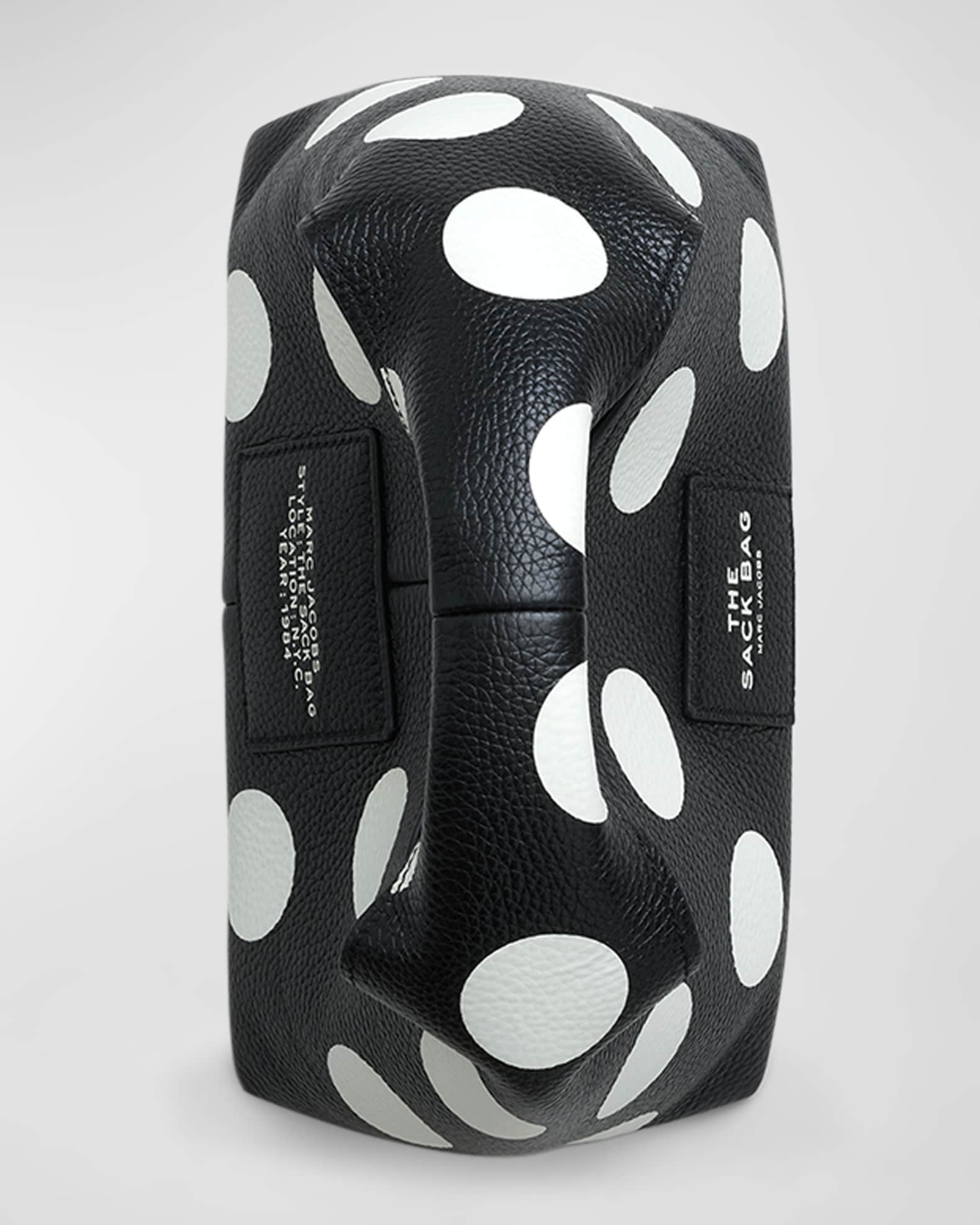 The Spots XL Sack Bag in Black/White