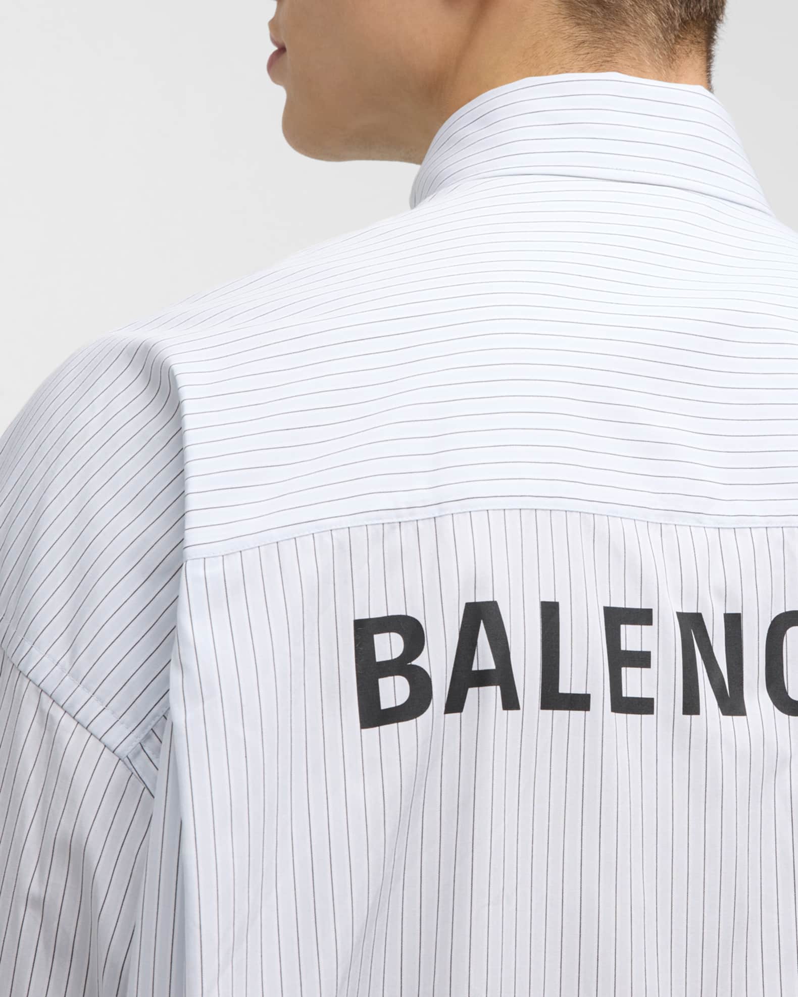 Balenciaga Men's Balenciaga Shirt Oversized | Neiman Marcus