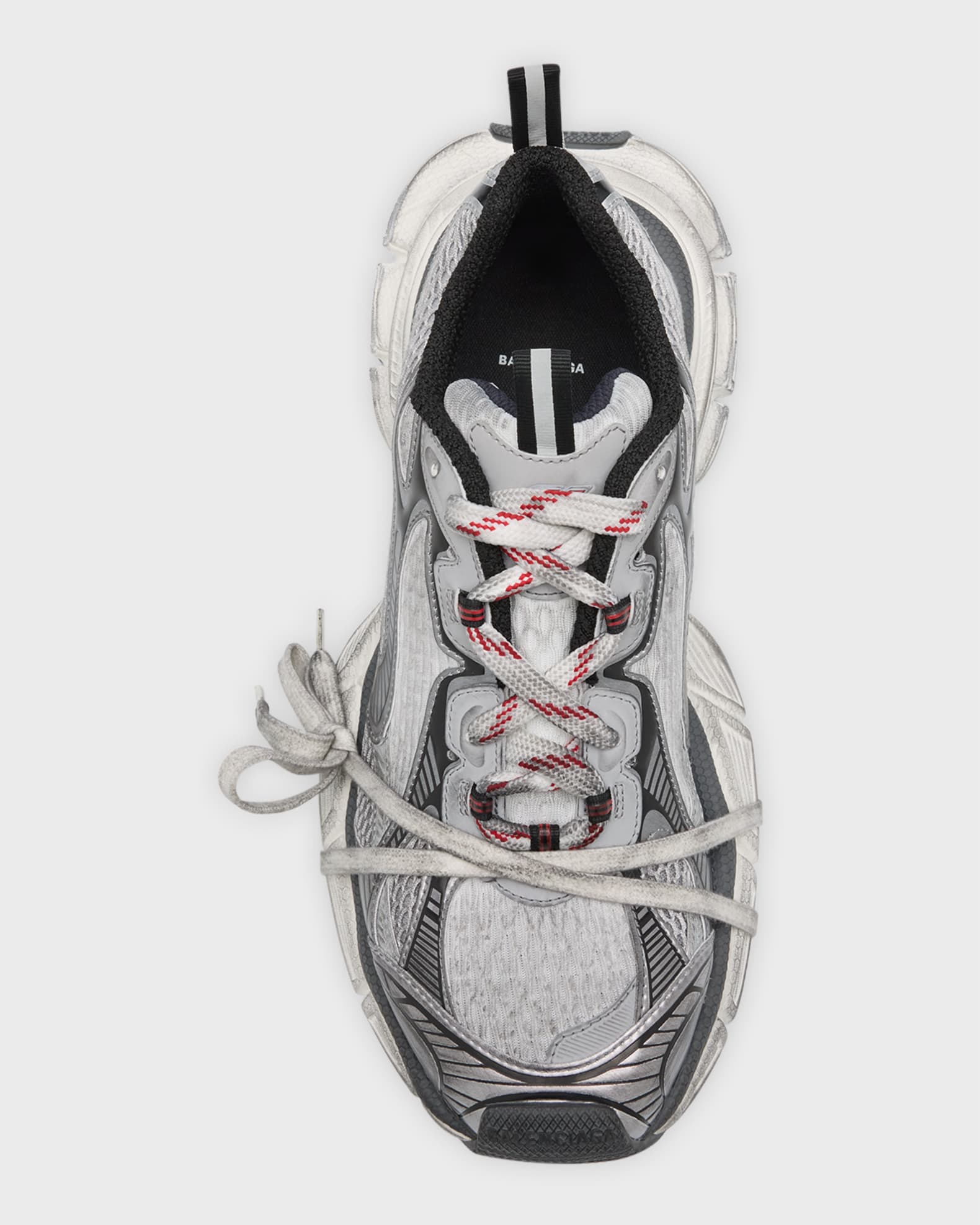 Balenciaga Men s 3XL Mesh Runner Sneakers Neiman Marcus