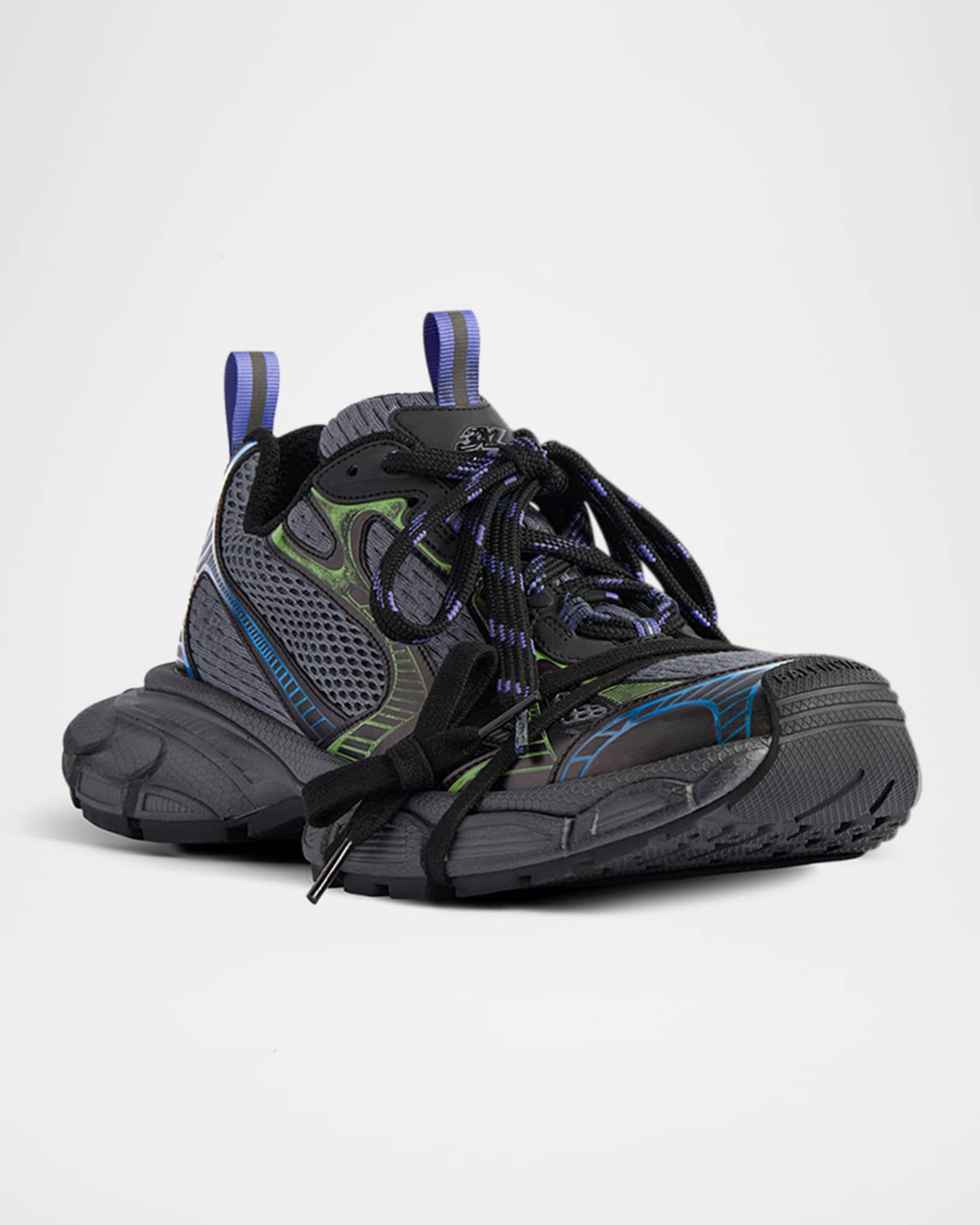 Balenciaga Men's 3XL Mesh Runner Sneakers | Neiman Marcus