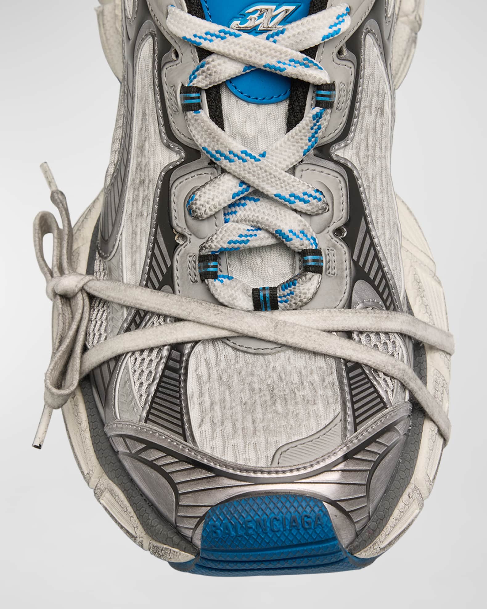 Balenciaga Men's 3XL Mesh Runner Sneakers | Neiman Marcus