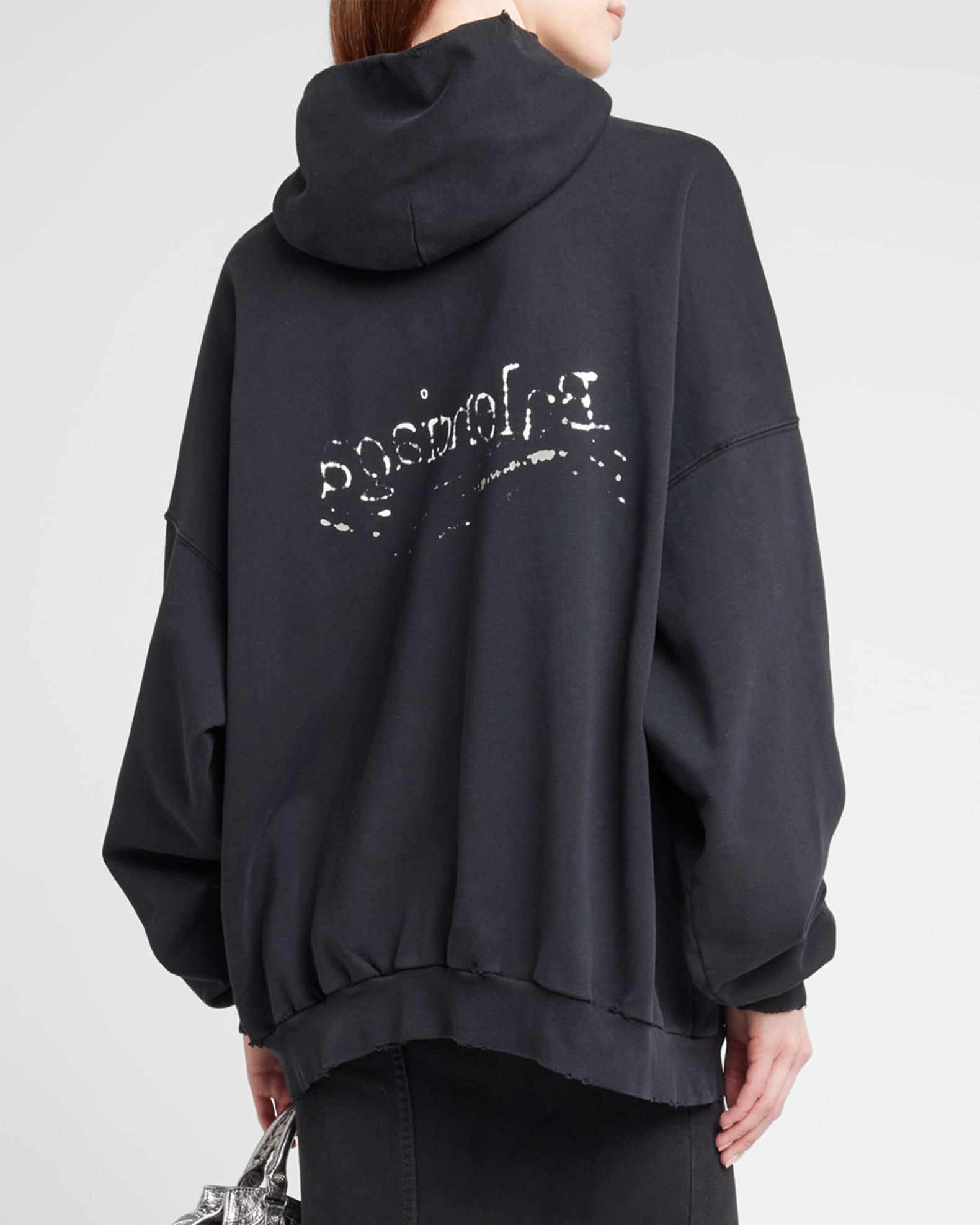 Balenciaga Men's Hand Drawn Balenciaga Hoodie Medium Fit