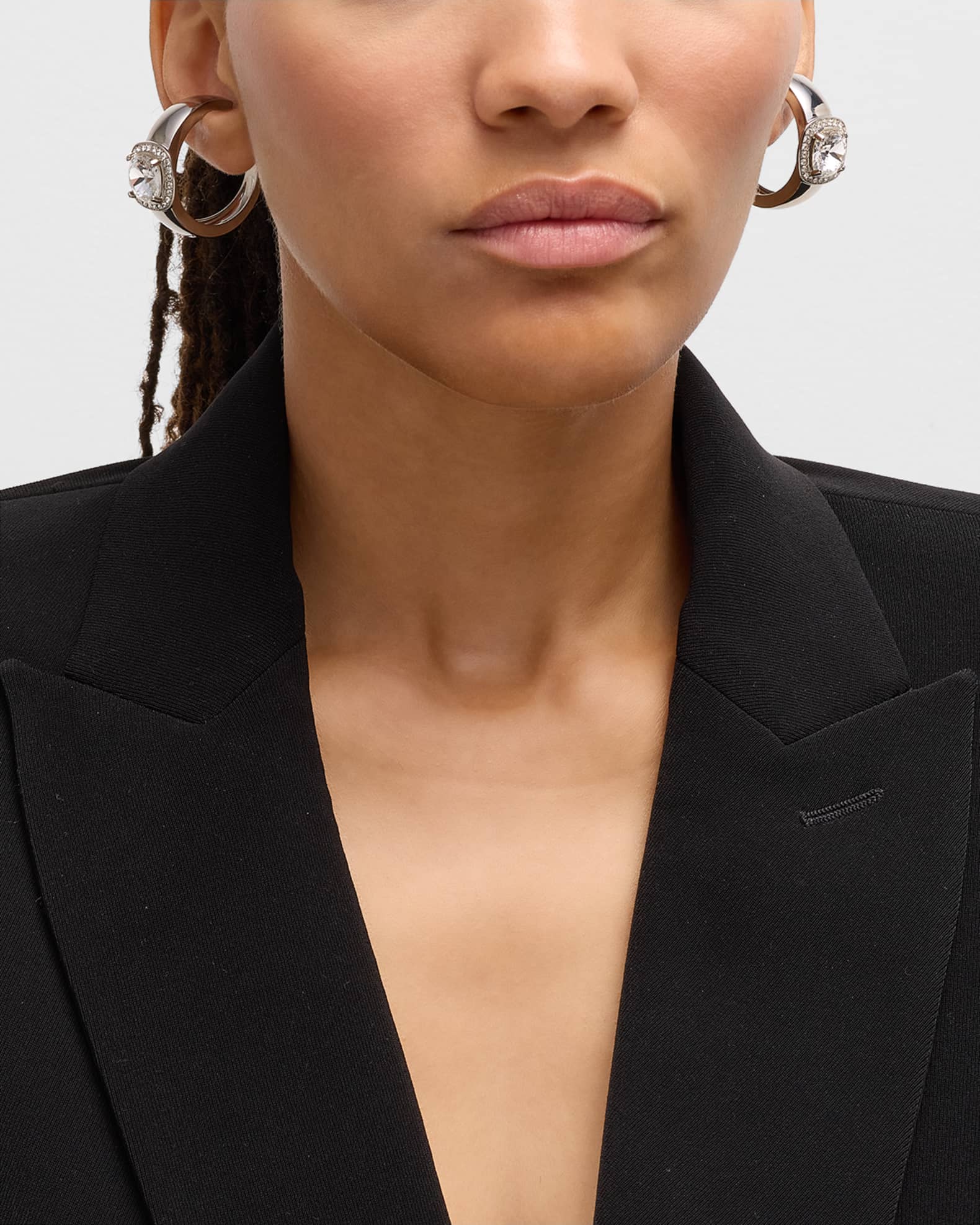 国内即発+ BALENCIAGA*MAXI SOLITAIRE イヤーカフ Balenciaga Maxi Solitaire Ear Cuffs | Neiman Marcus