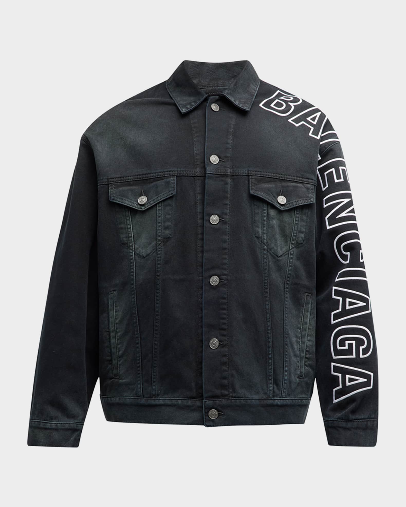 Balenciaga Outline Large Fit Jacket