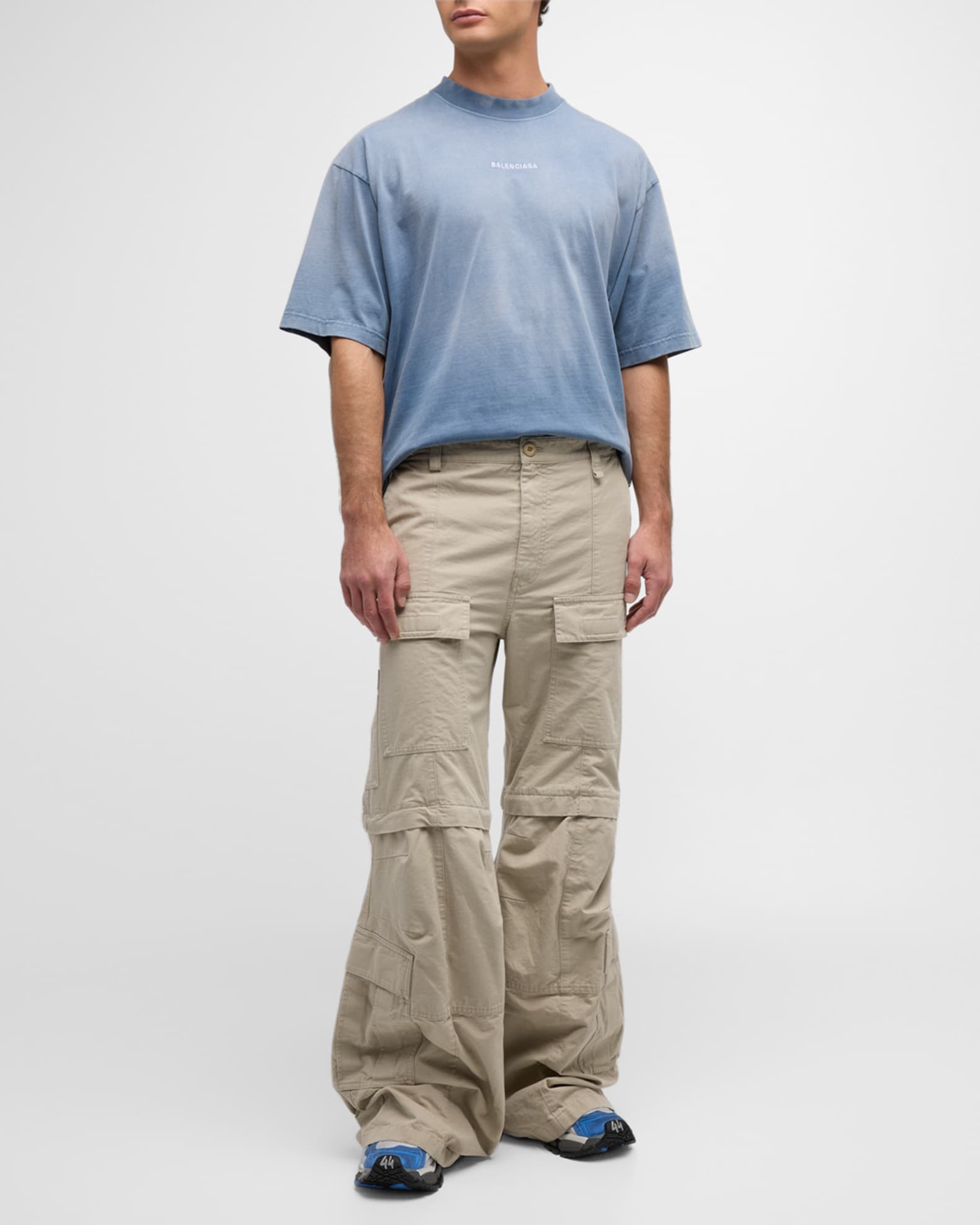 Balenciaga Flared Cargo Pants | Neiman Marcus Balenciaga Flared Cargo Pants | Neiman Marcus