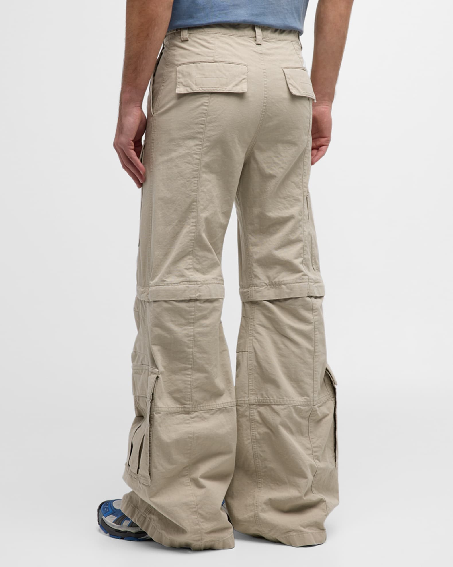 Flared Cargo Pants