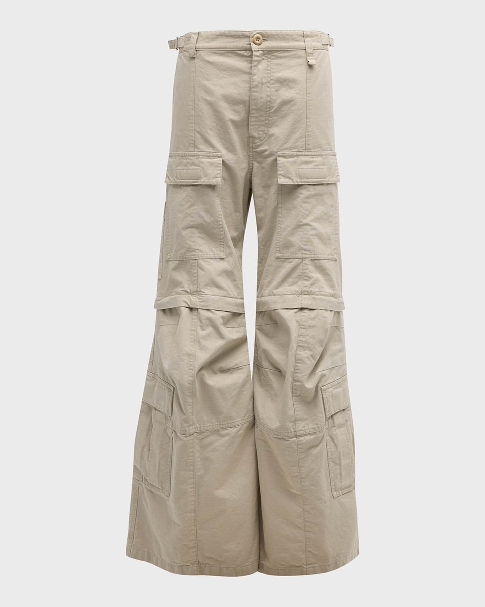 Balenciaga Flared Cargo Pants | Neiman Marcus