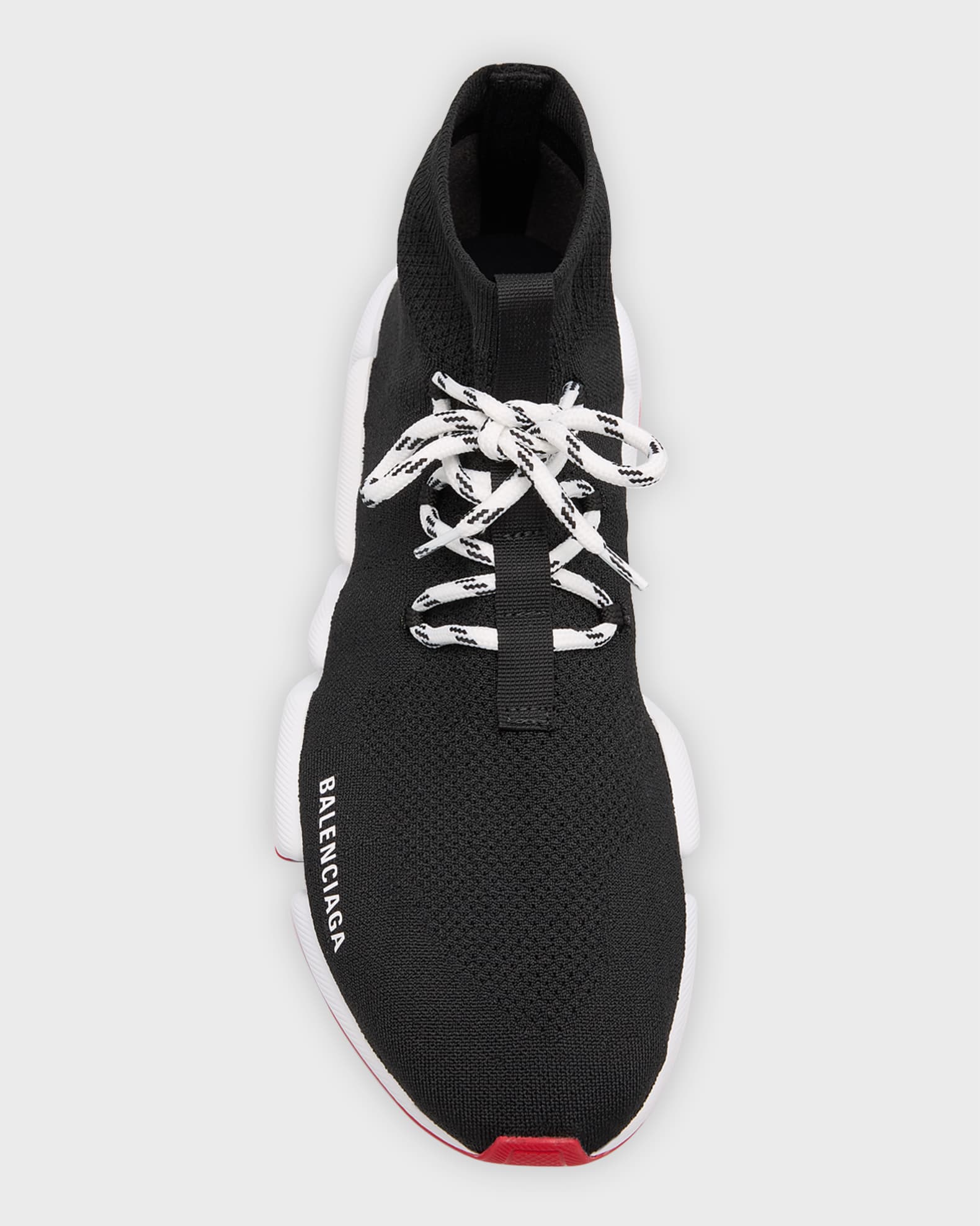 Balenciaga Speed Knit Lace Up Trainer Sneakers Neiman Marcus