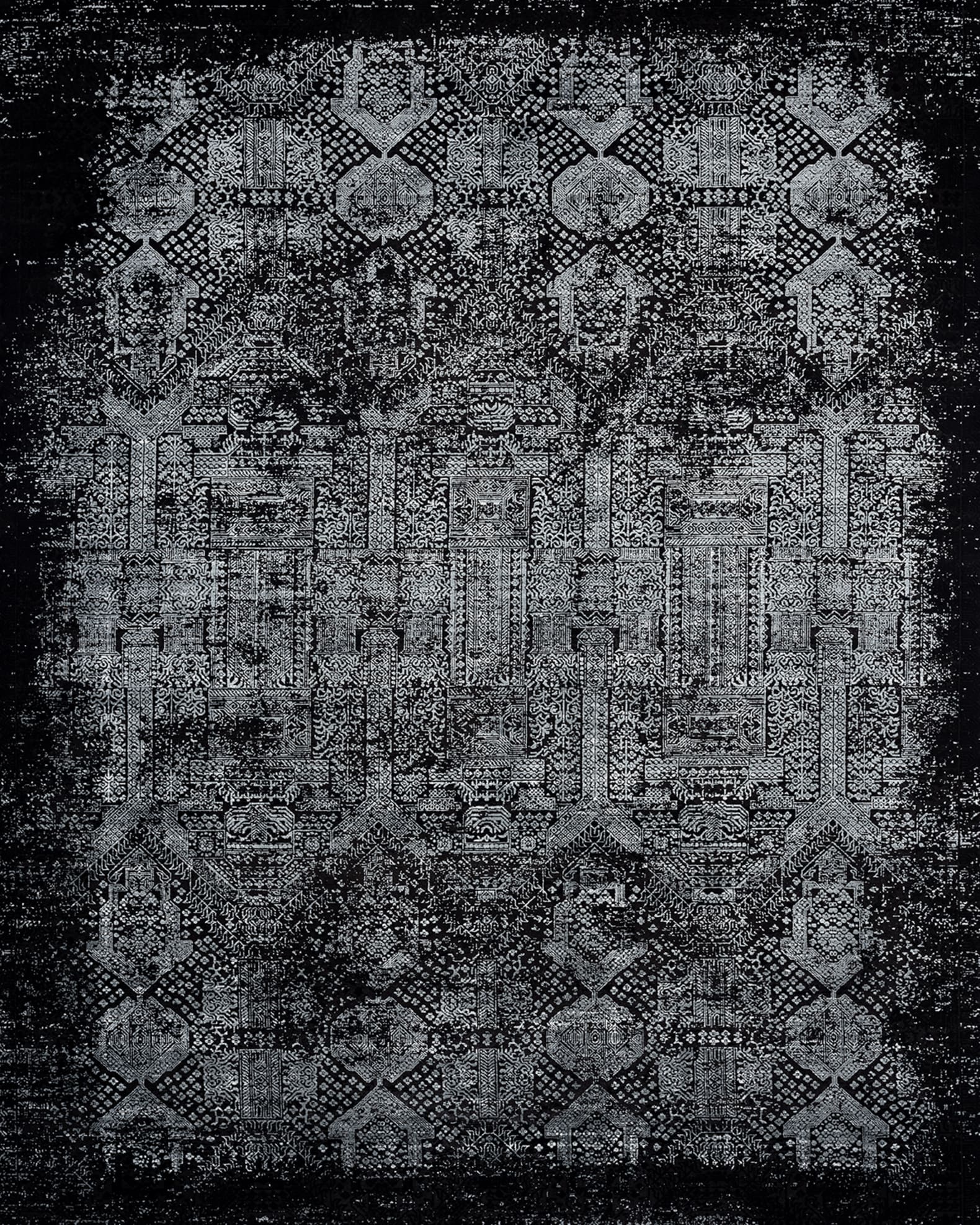 Dark Night Power-Loomed Rug 0