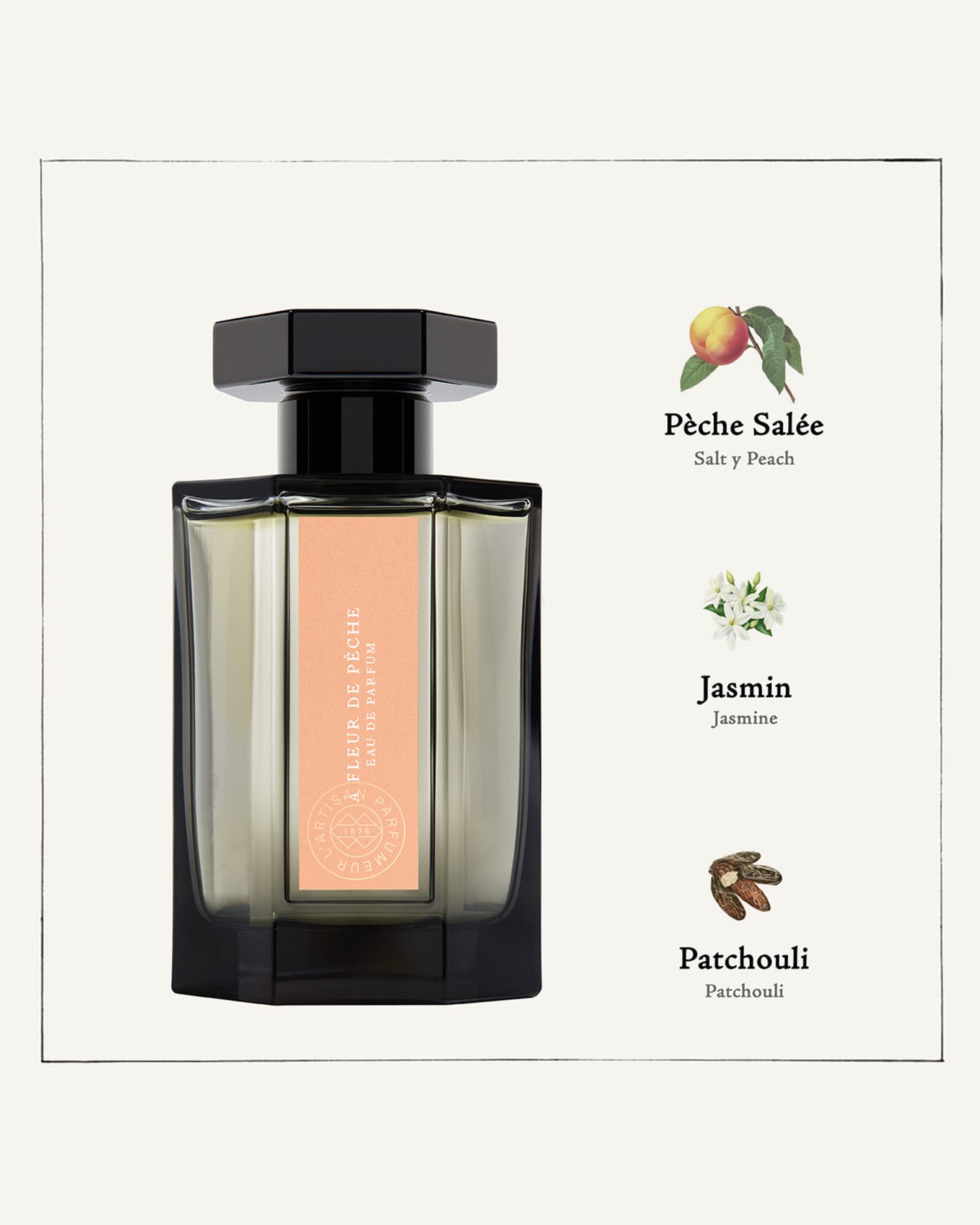 L'Artisan Parfumeur À Fleur de Pêche L'Artisan Parfumeur A Fleur de Peche Eau de Parfum, 3.4 oz