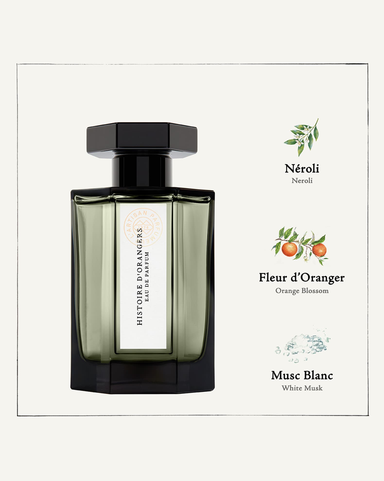 香水(ユニセックス) HISTOIRE D'ORANGERS Eau de Parfum 100ml L'Artisan Parfumeur Histoire d'Orangers Eau de Parfum, 3.4