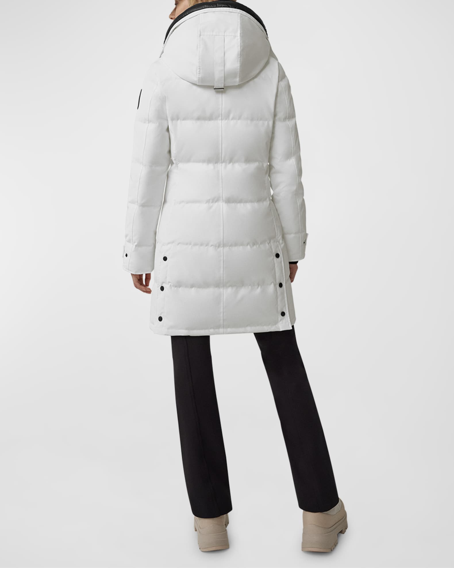 Canada goose shelburne parka white discount