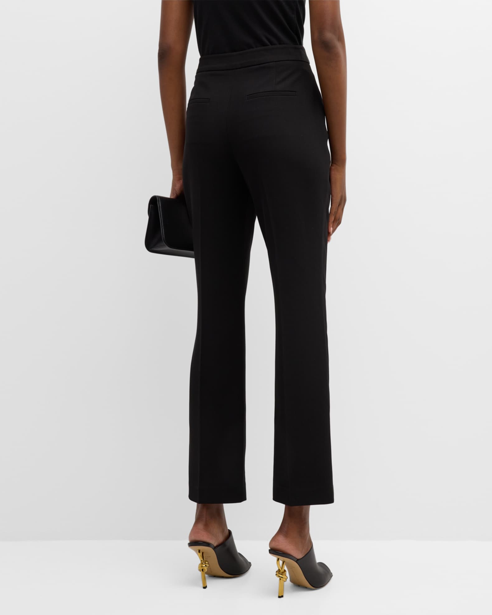 Sylvie printed discount straight leg pant