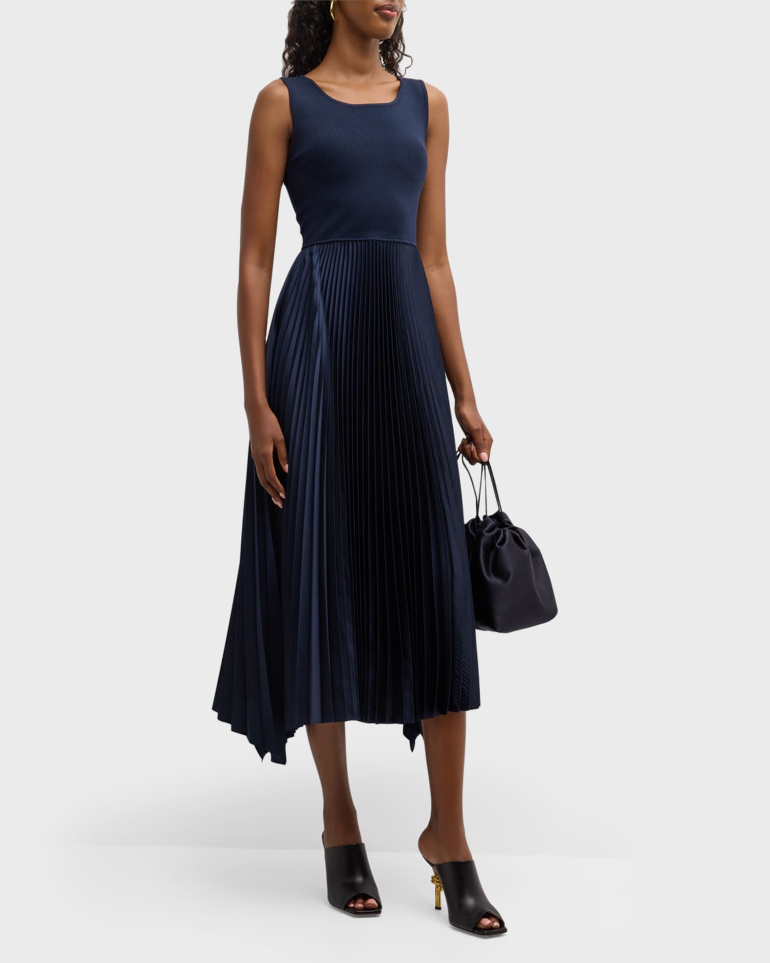 a line tulle midi dress Wedtrend Women Prom Dress Pink A-line Square Neck Tulle Midi Bridesmaid  Dress with Hearts – WEDTREND main image 0