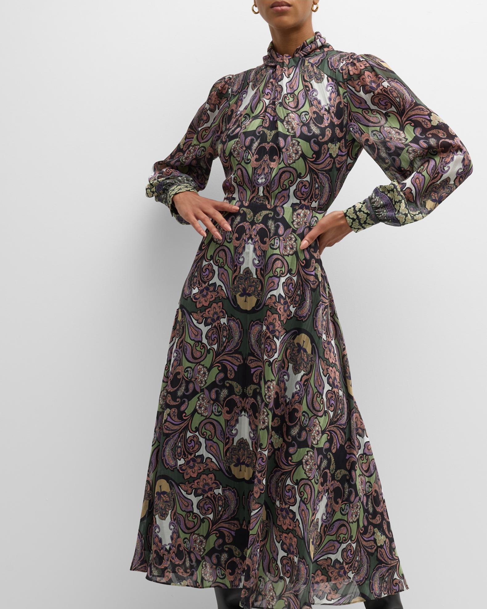 ELIE TAHARI Silk Blend The Raquel Dress