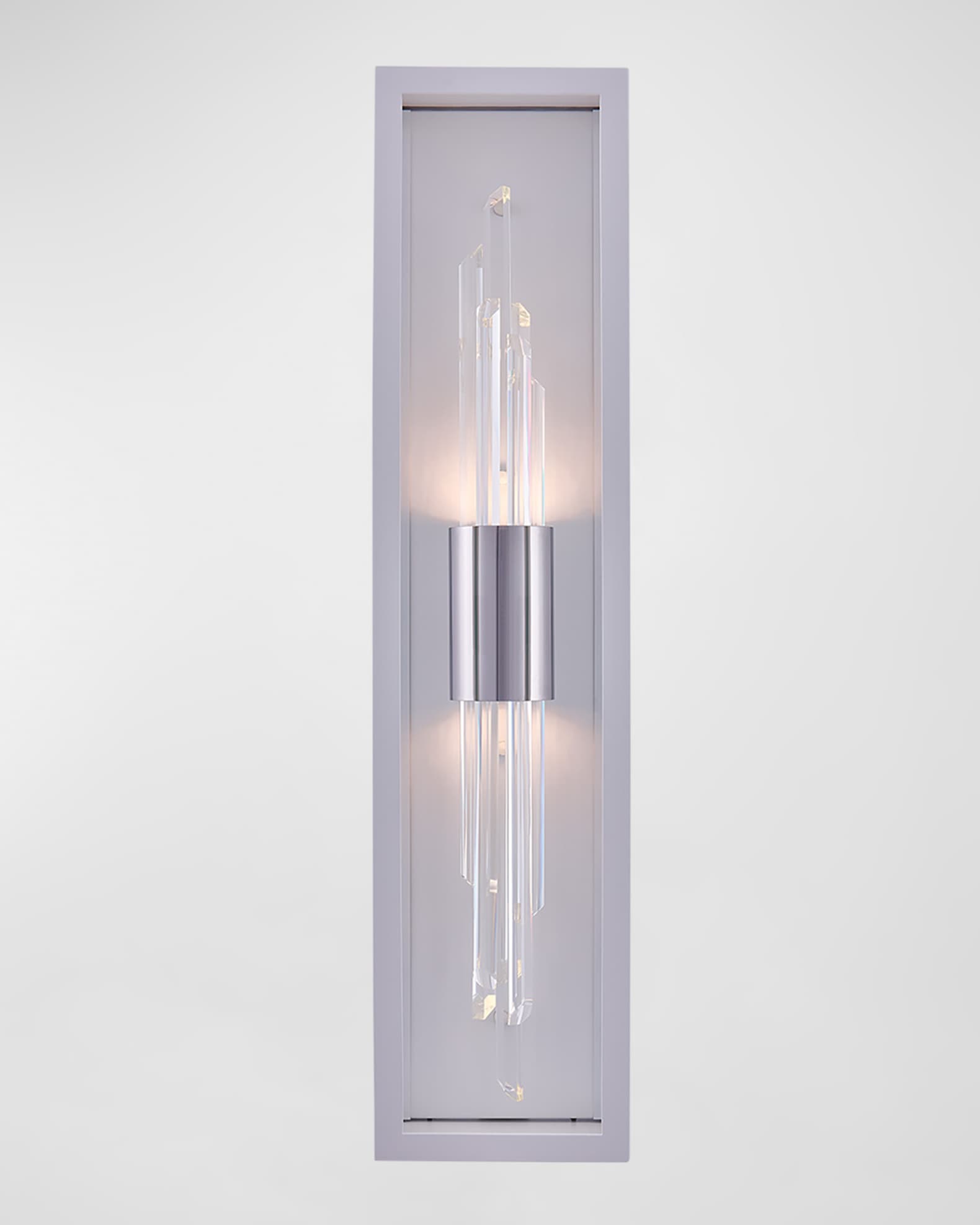 Lucca Chrome LED Outdoor Sconce 0