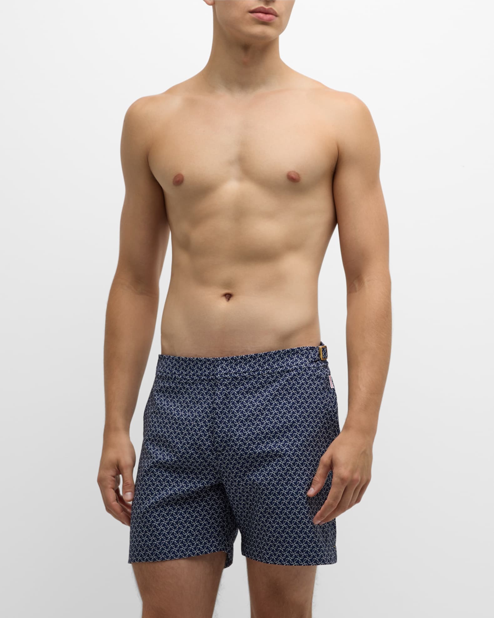 ORLEBAR BROWN スイムウェア Orlebar Brown | Men's Mid-Length Ocean Print Swim Shorts in