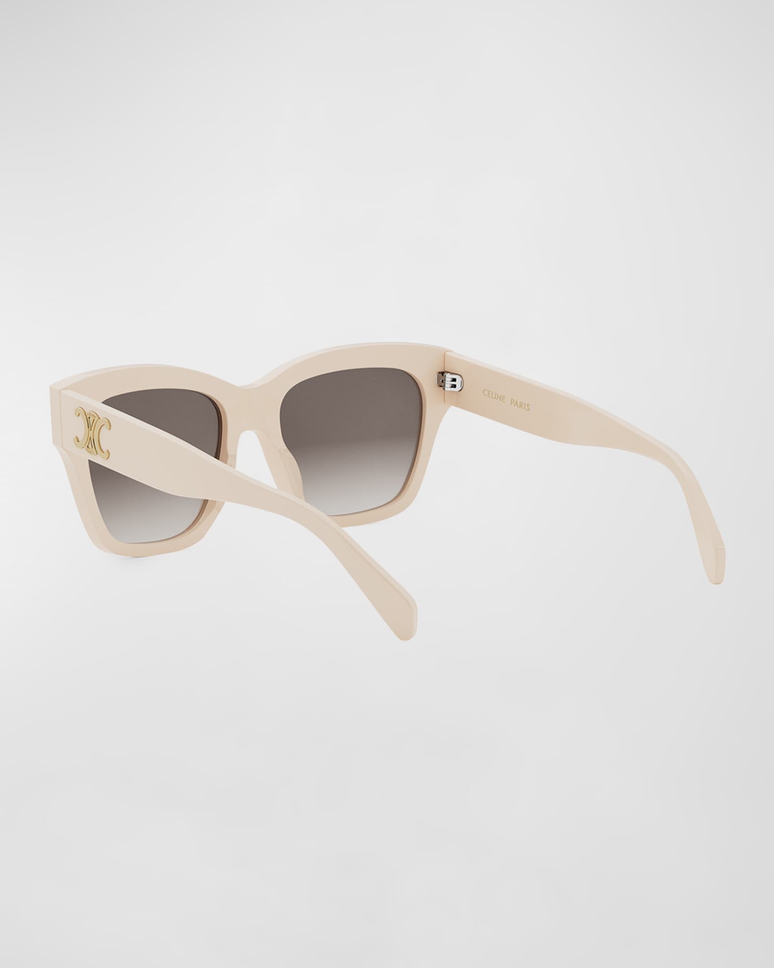 サングラス CELINE Triomphe acetate sunglasses CELINE EYEWEAR Triomphe rectangular-frame acetate sunglasses