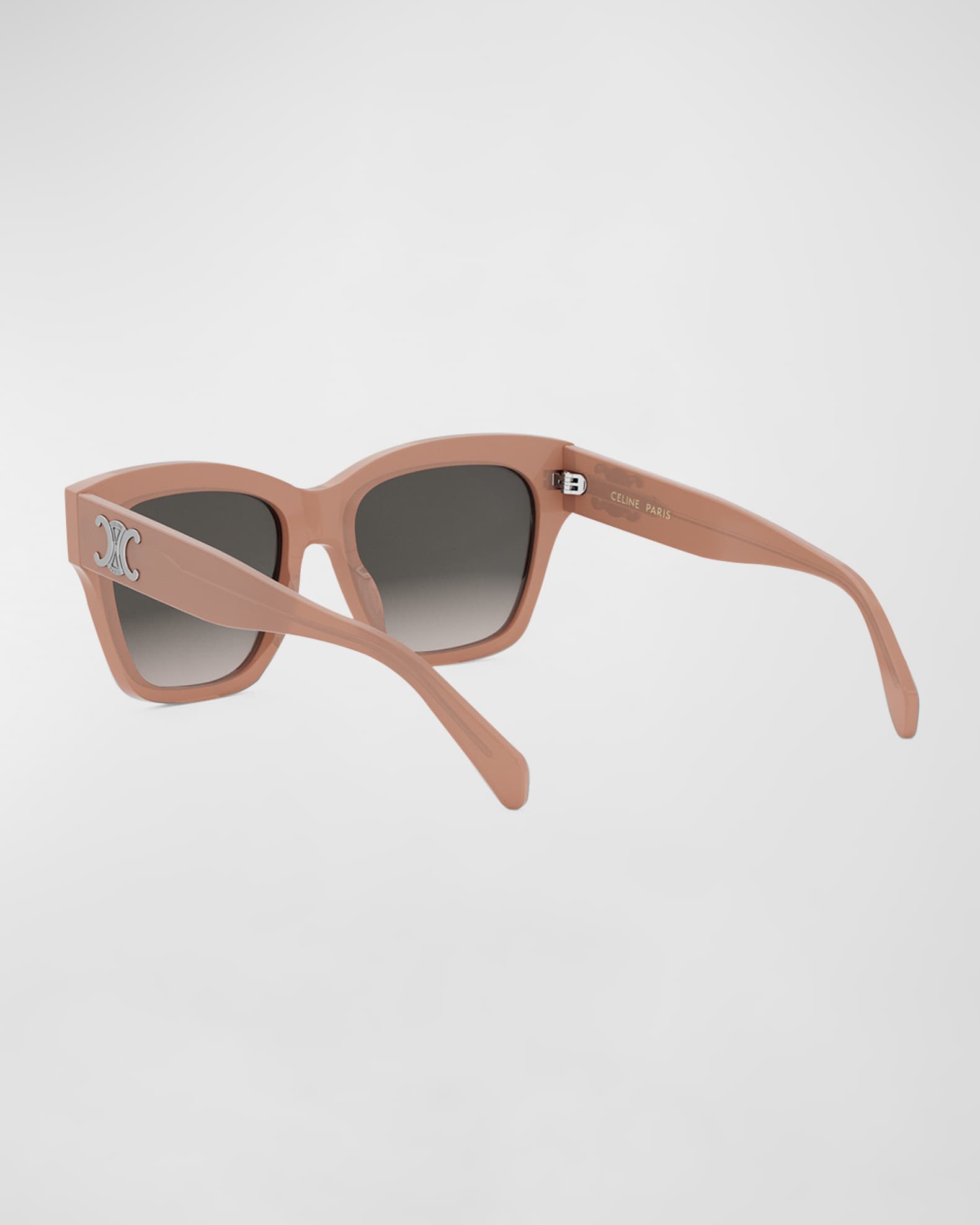 Celine Triomphe Acetate Square Sunglasses Neiman Marcus