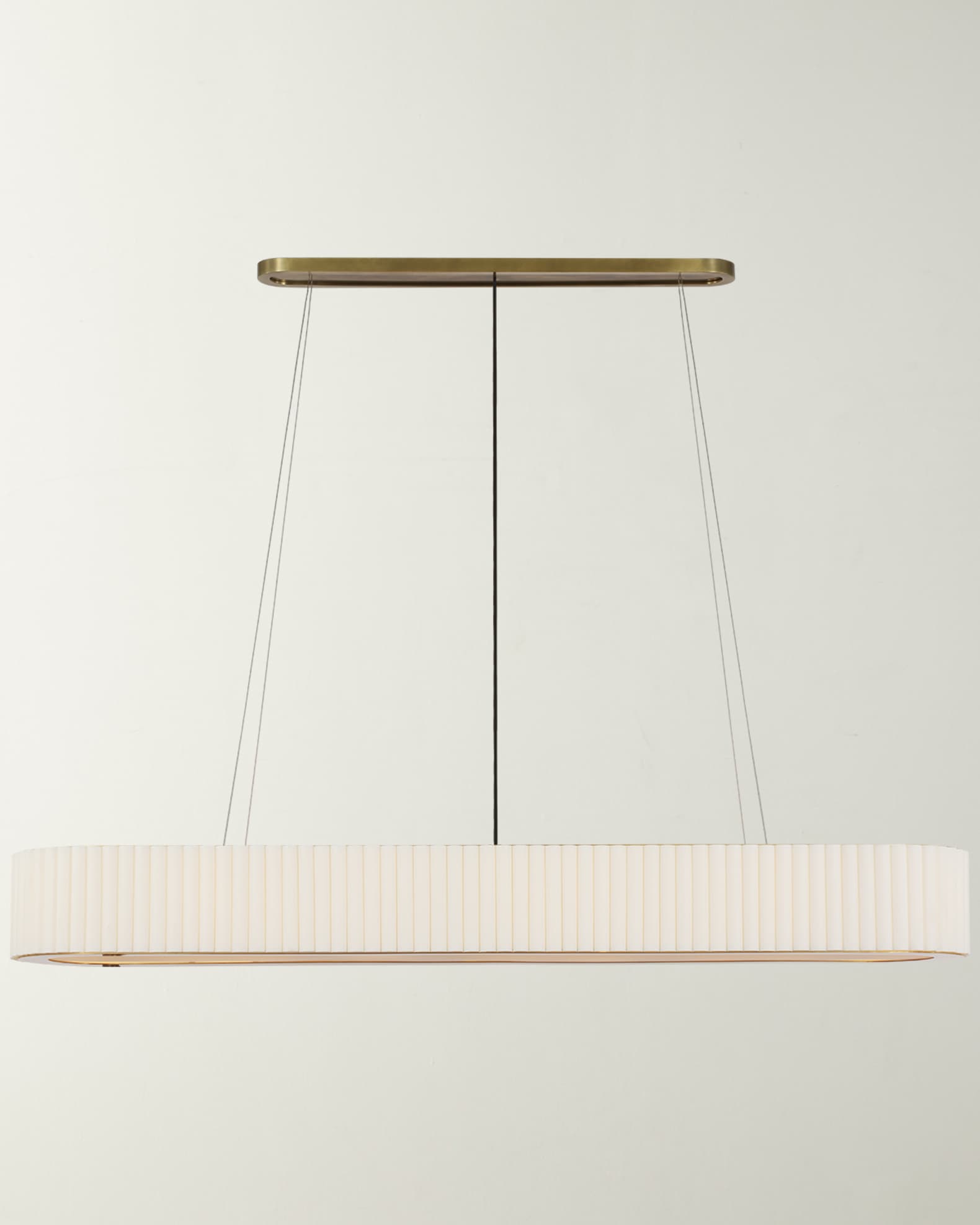 Visual Comfort Signature Palati 72" 9-Light Linear Chandelier by Ian K. Fowler | Neiman Marcus