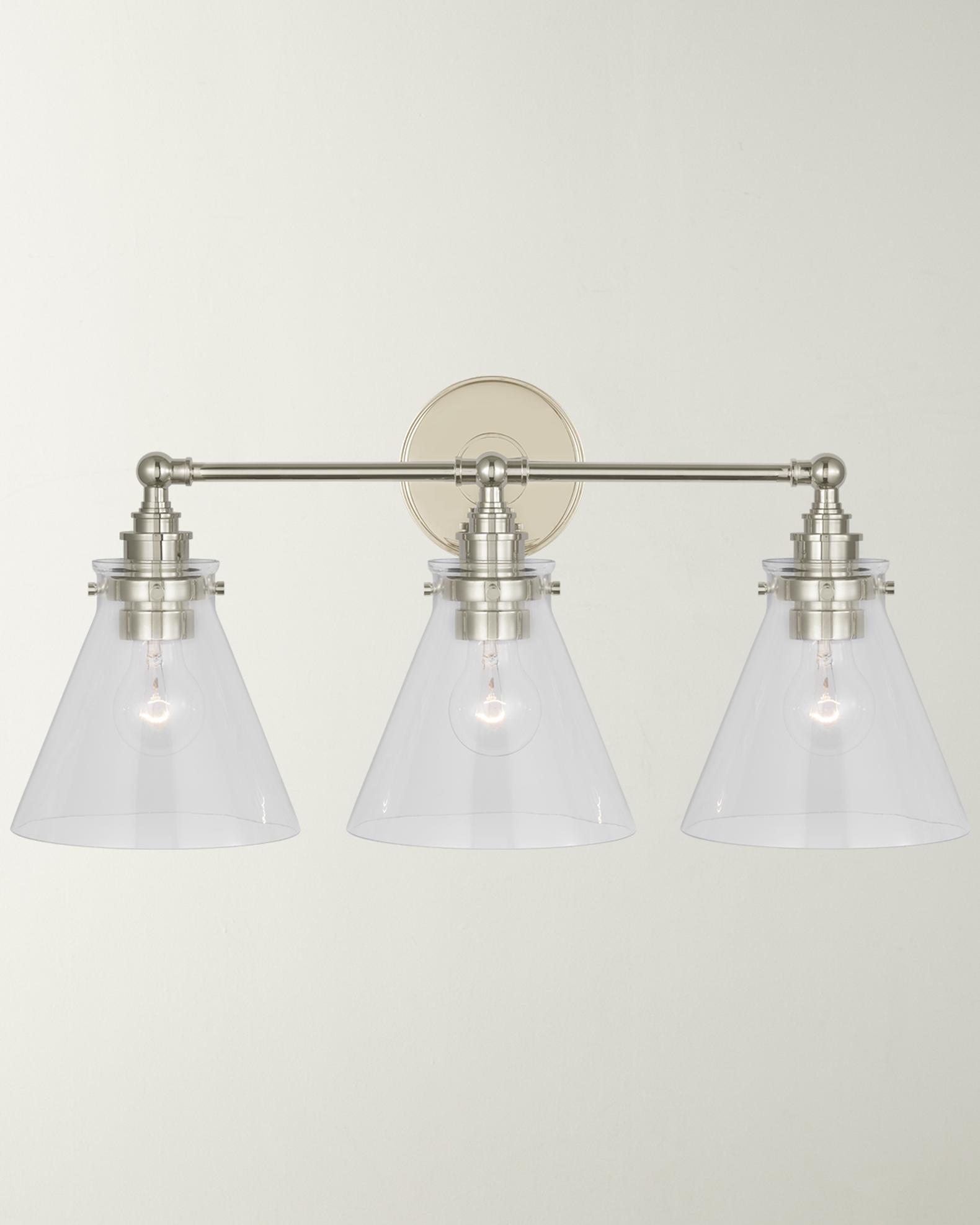 Visual Comfort Signature Parkington 3-Light Bath Bar Light by Chapman ...