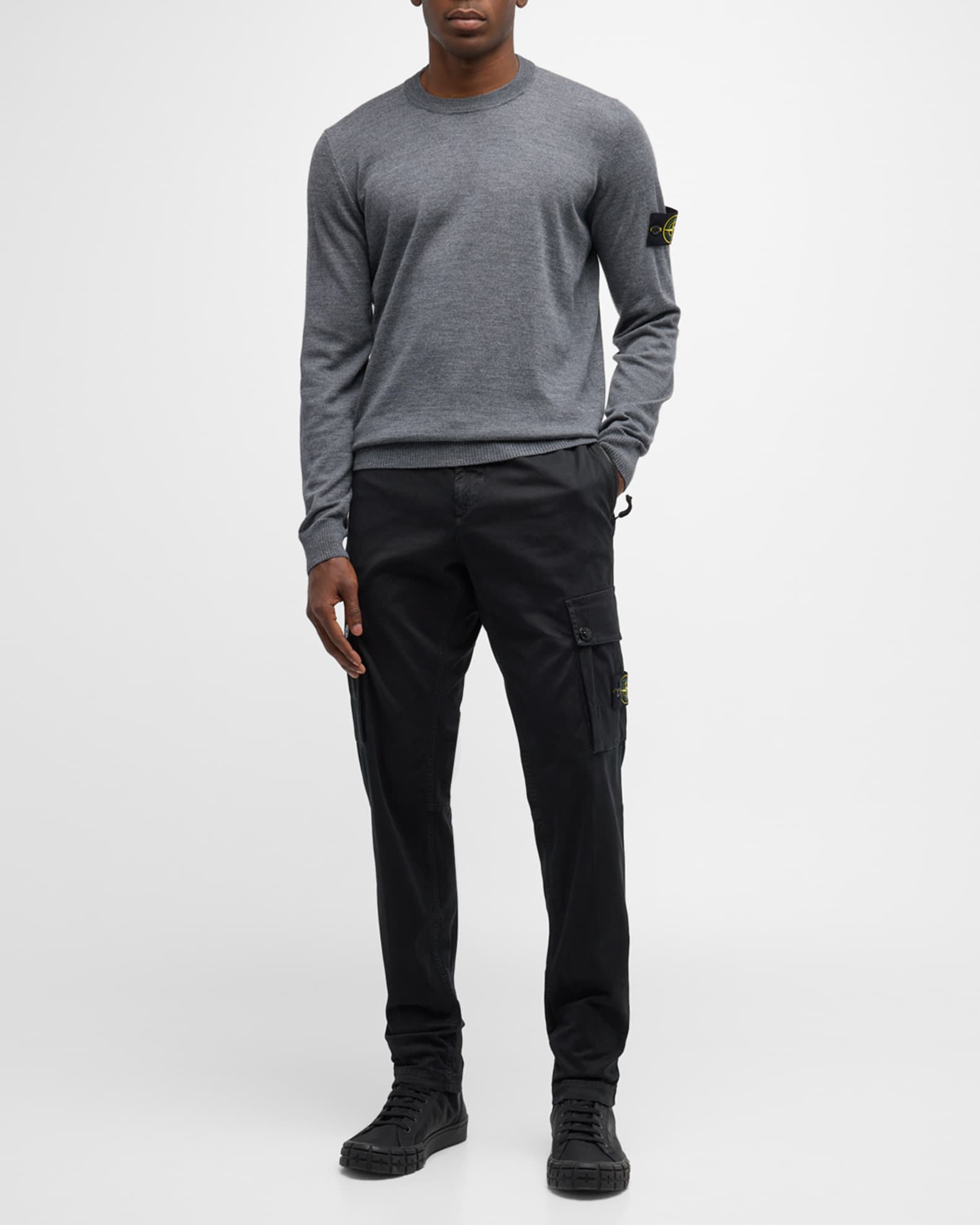 Mens cargo pants stone island new arrivals