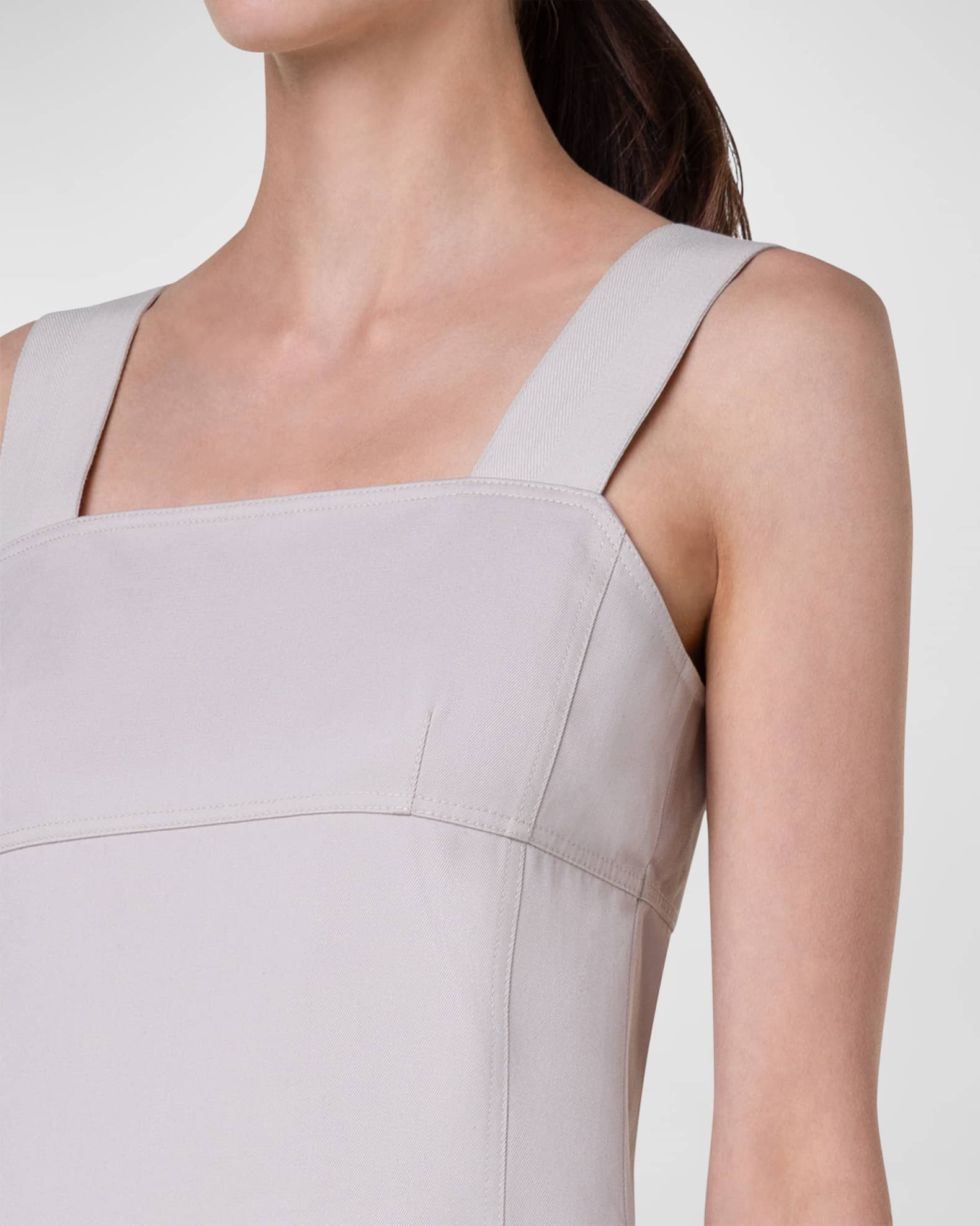 Sleeveless Gabardine Dress main image 1