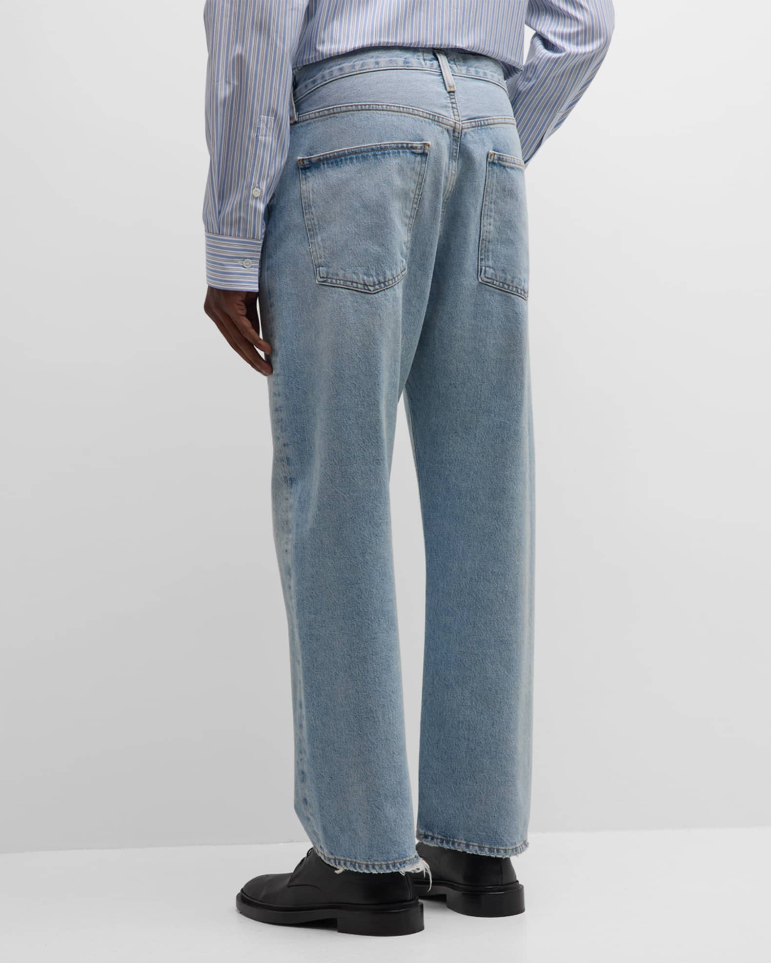 AGOLDE Men's 90s Relaxed Straight-Leg Jeans | Neiman Marcus