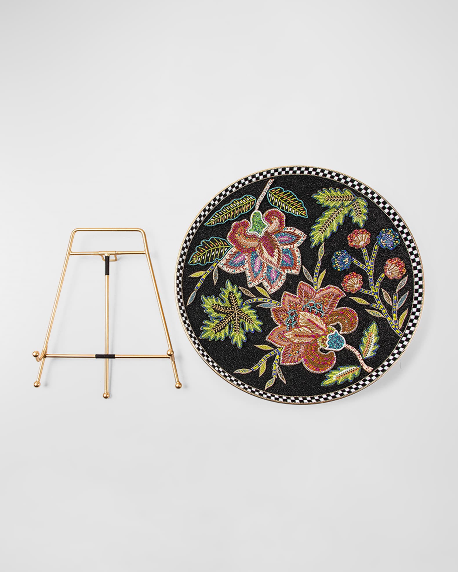 Jaipur Beaded Tray  1
