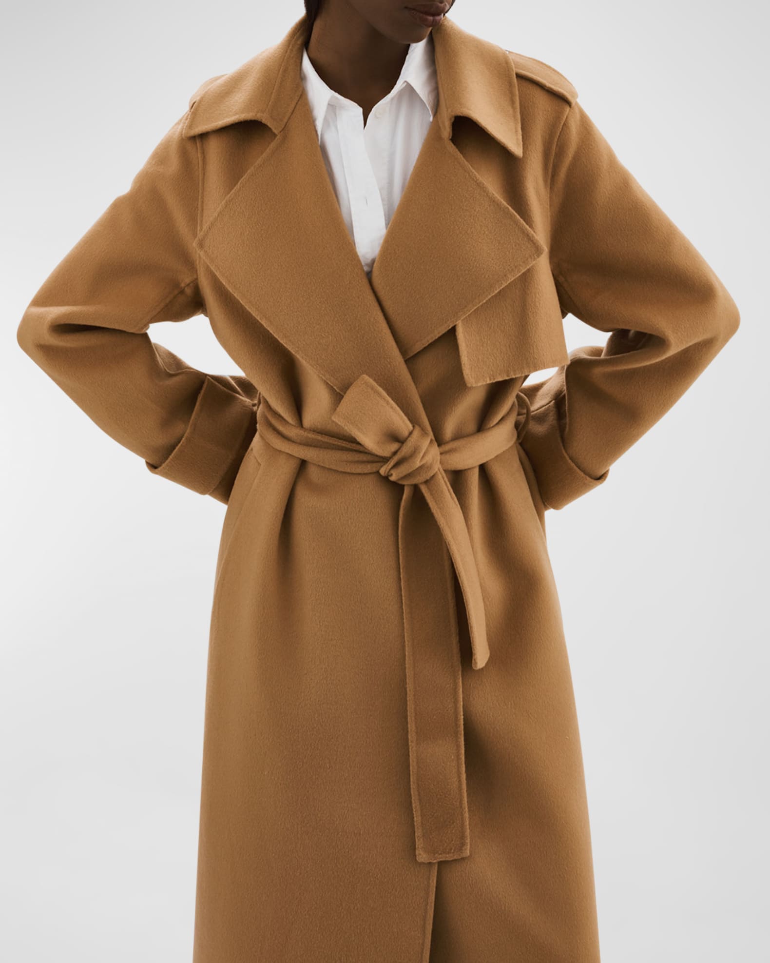 Margaret Wool Trench Coat 1