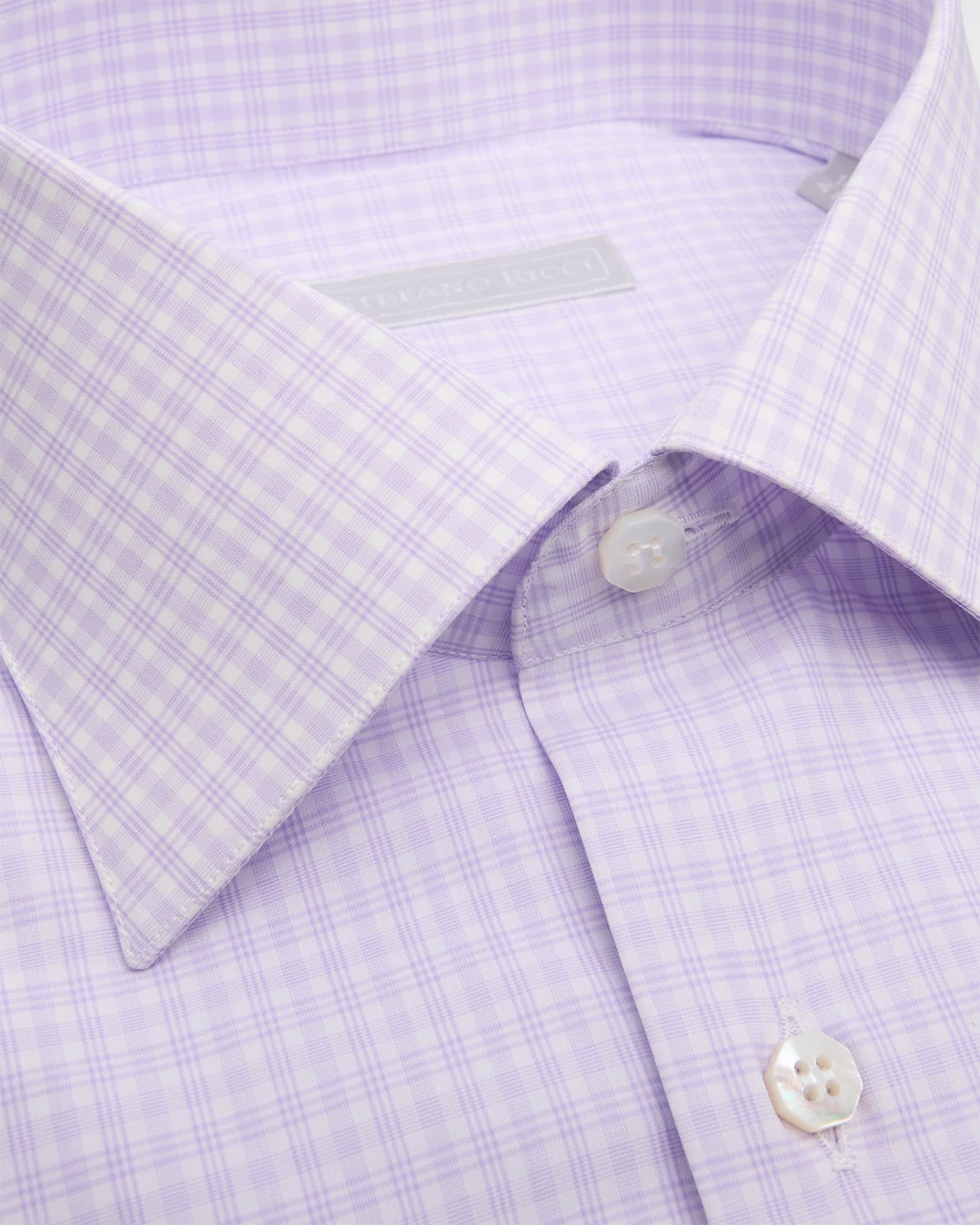Men's Cotton Check Dress Shirt 1