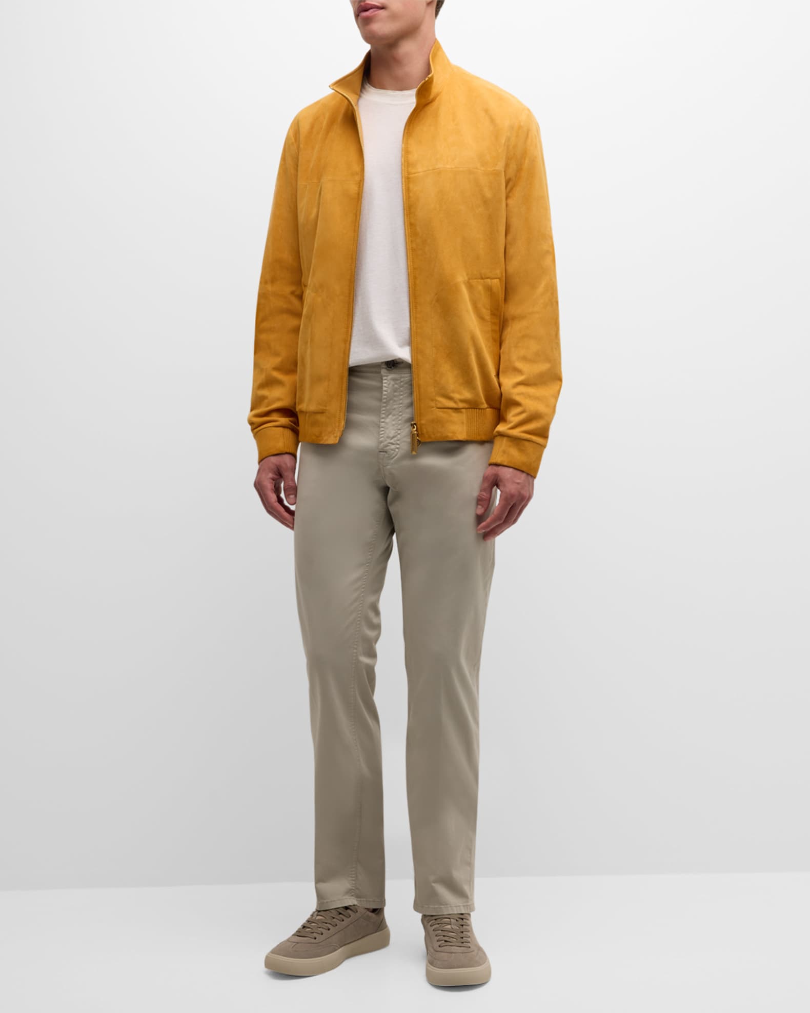Lambskin suede jacket on sale