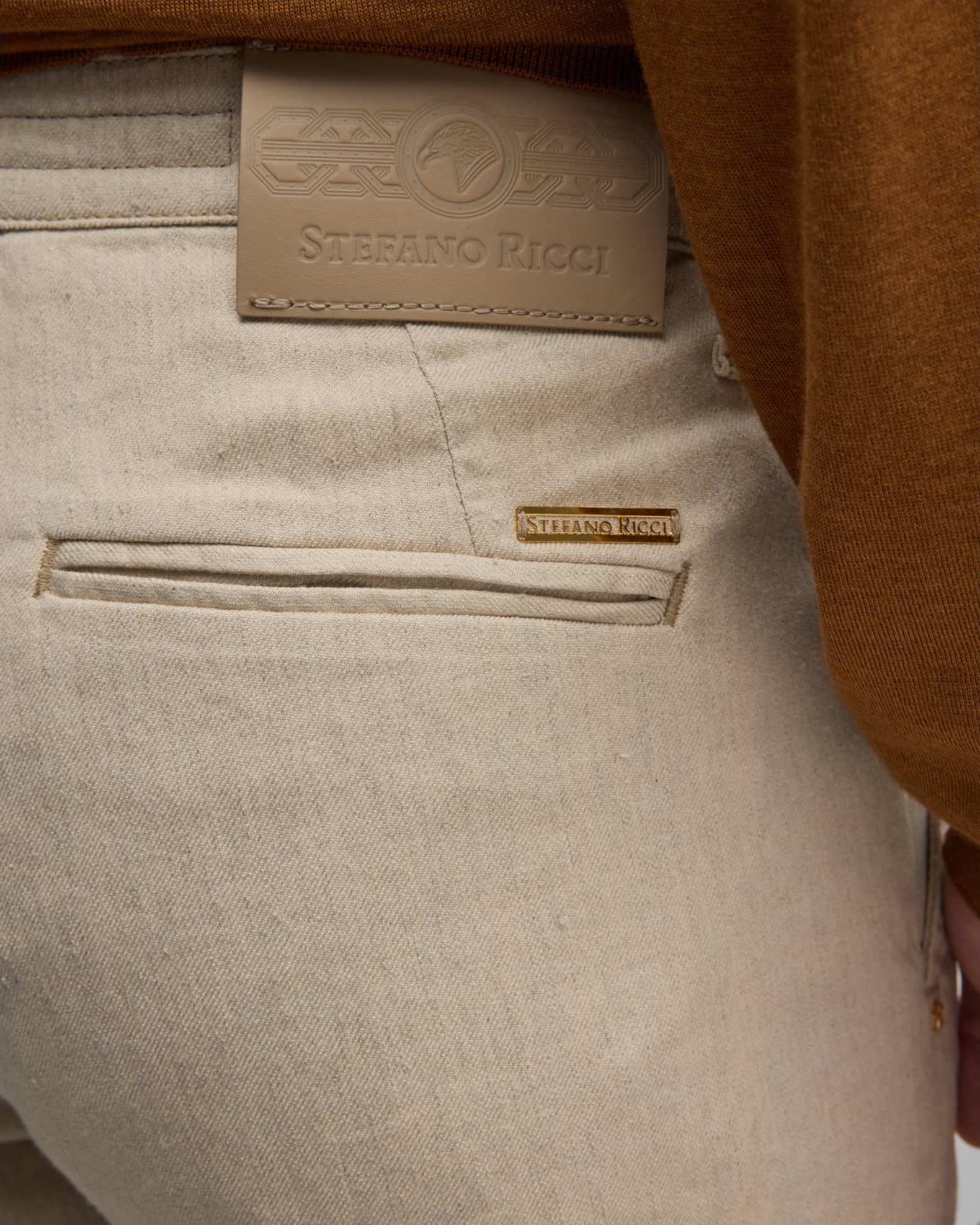 Stefano Ricci Men's Stretch Straight-Fit Pants | Neiman Marcus
