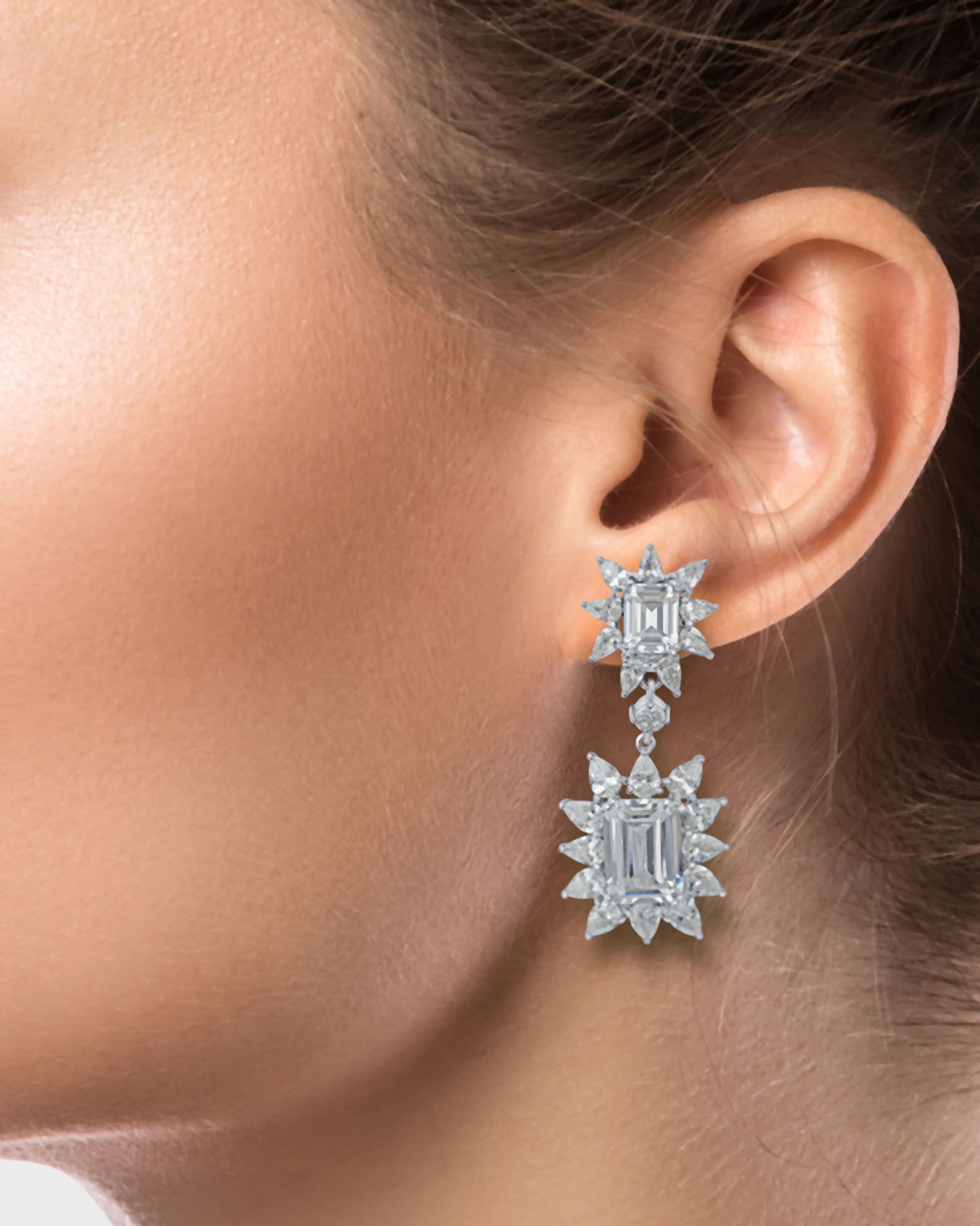 Neiman marcus cubic zirconia earrings new arrivals
