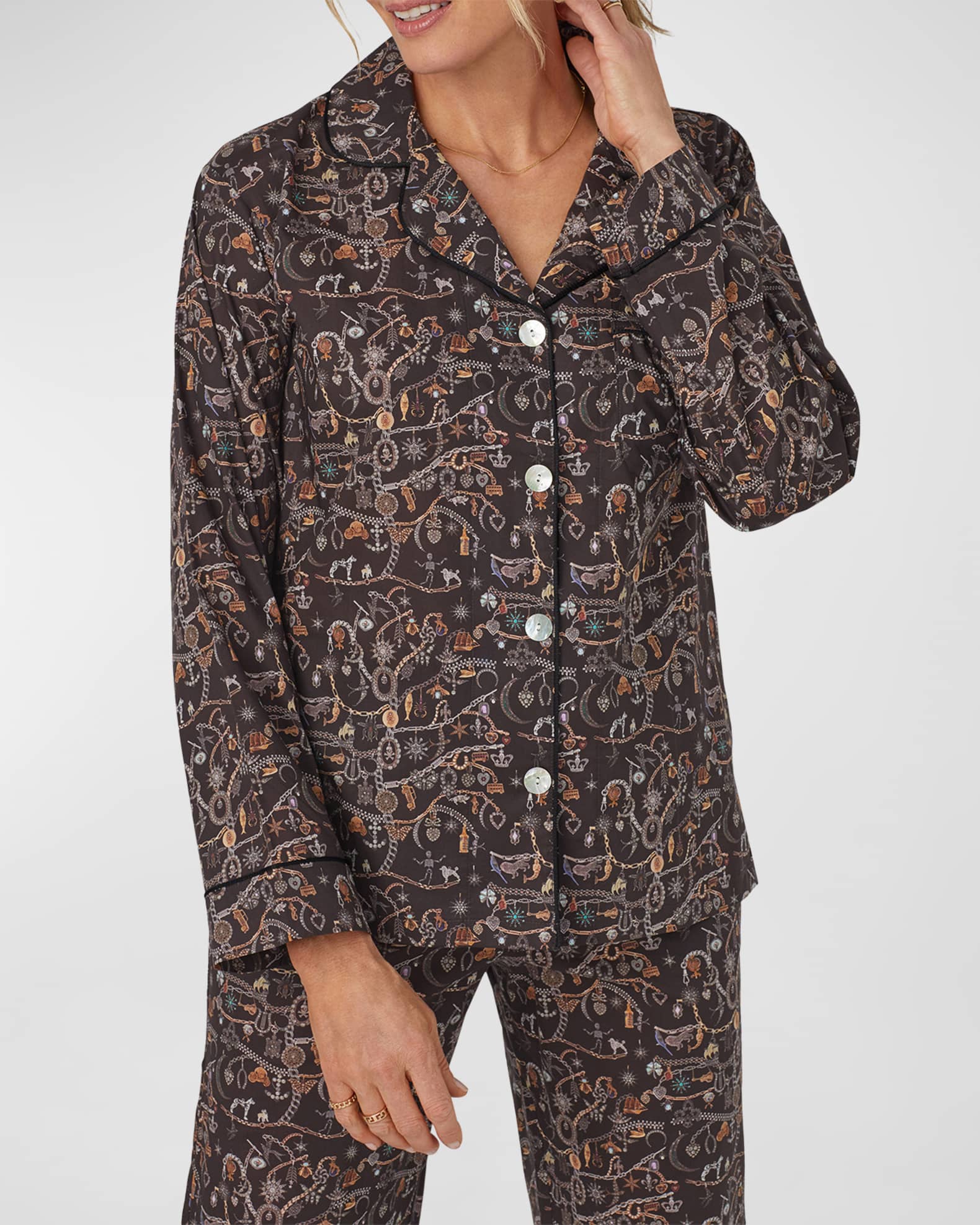 Cotton lawn pajamas outlet