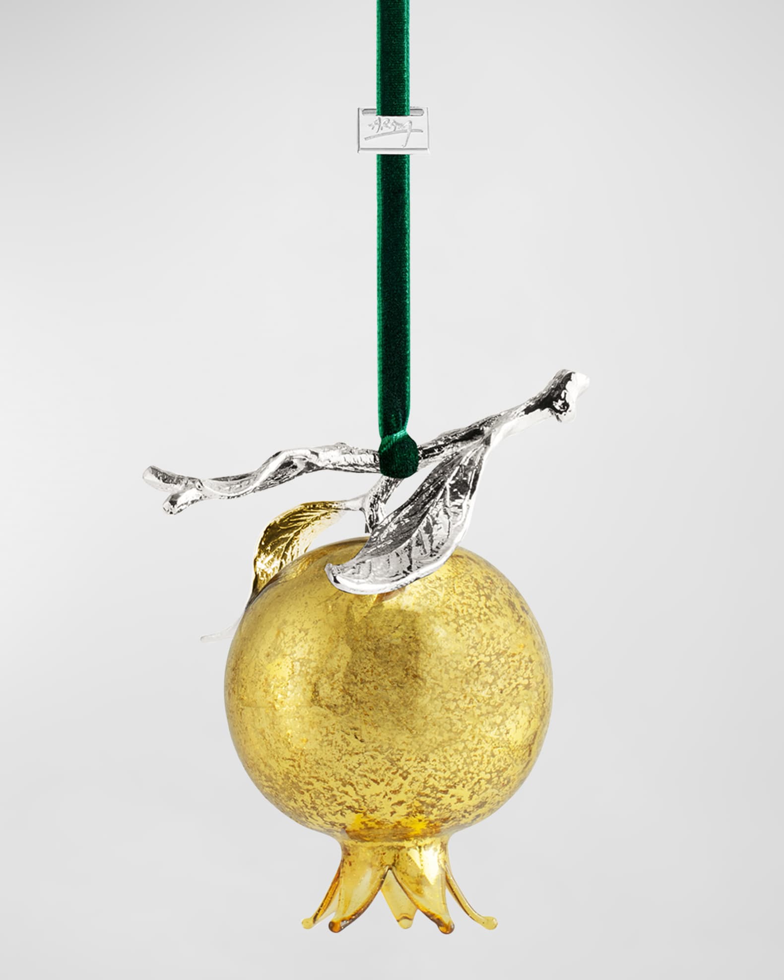 Pomegranate Glass Christmas Ornament  1