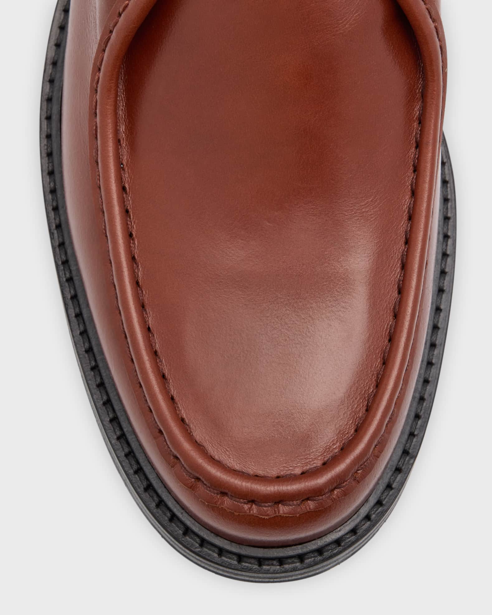 【NONCODE】Trim color matching leather loafers Special Combination Piccadilly : Ref: 735023-001 – These