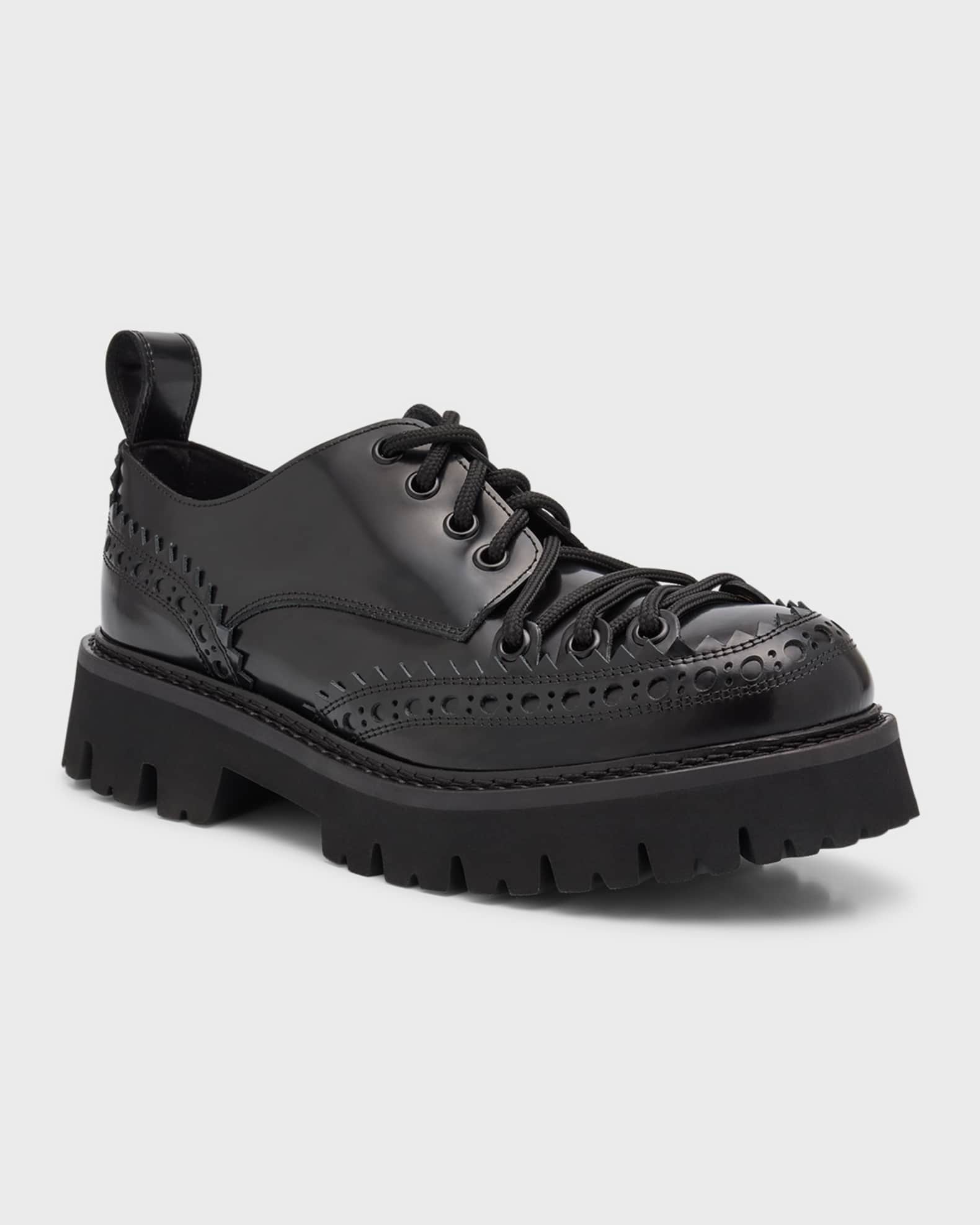 Moschino Patchwork Derby Shoes main image 1
