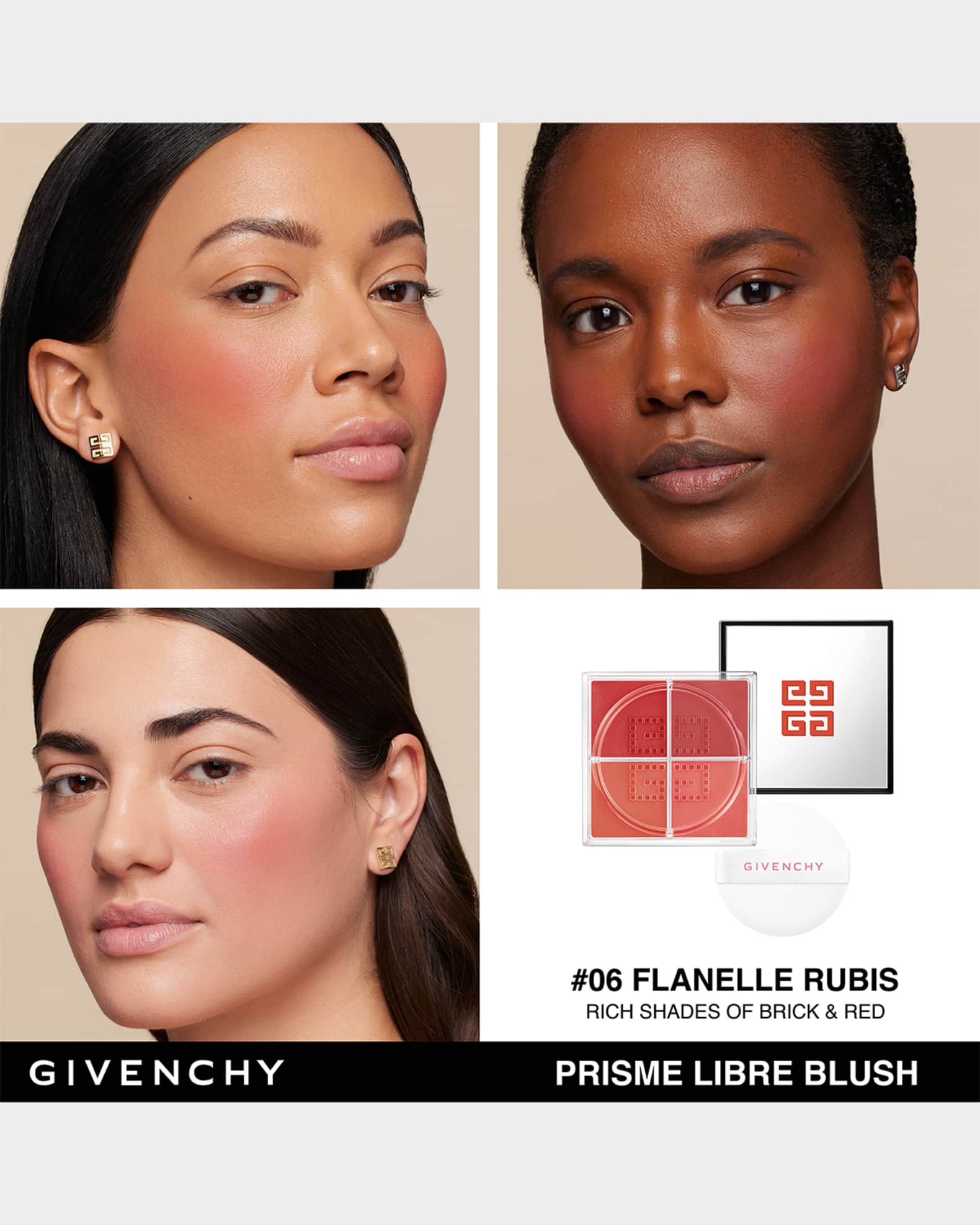 Givenchy Prisme Libre Loose Powder Blush, 12h Radiance, 1.8 oz