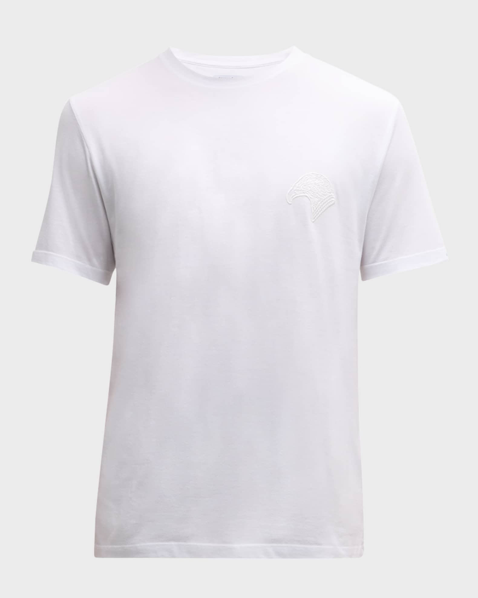 Men's Cotton Embroidered T-Shirt 0